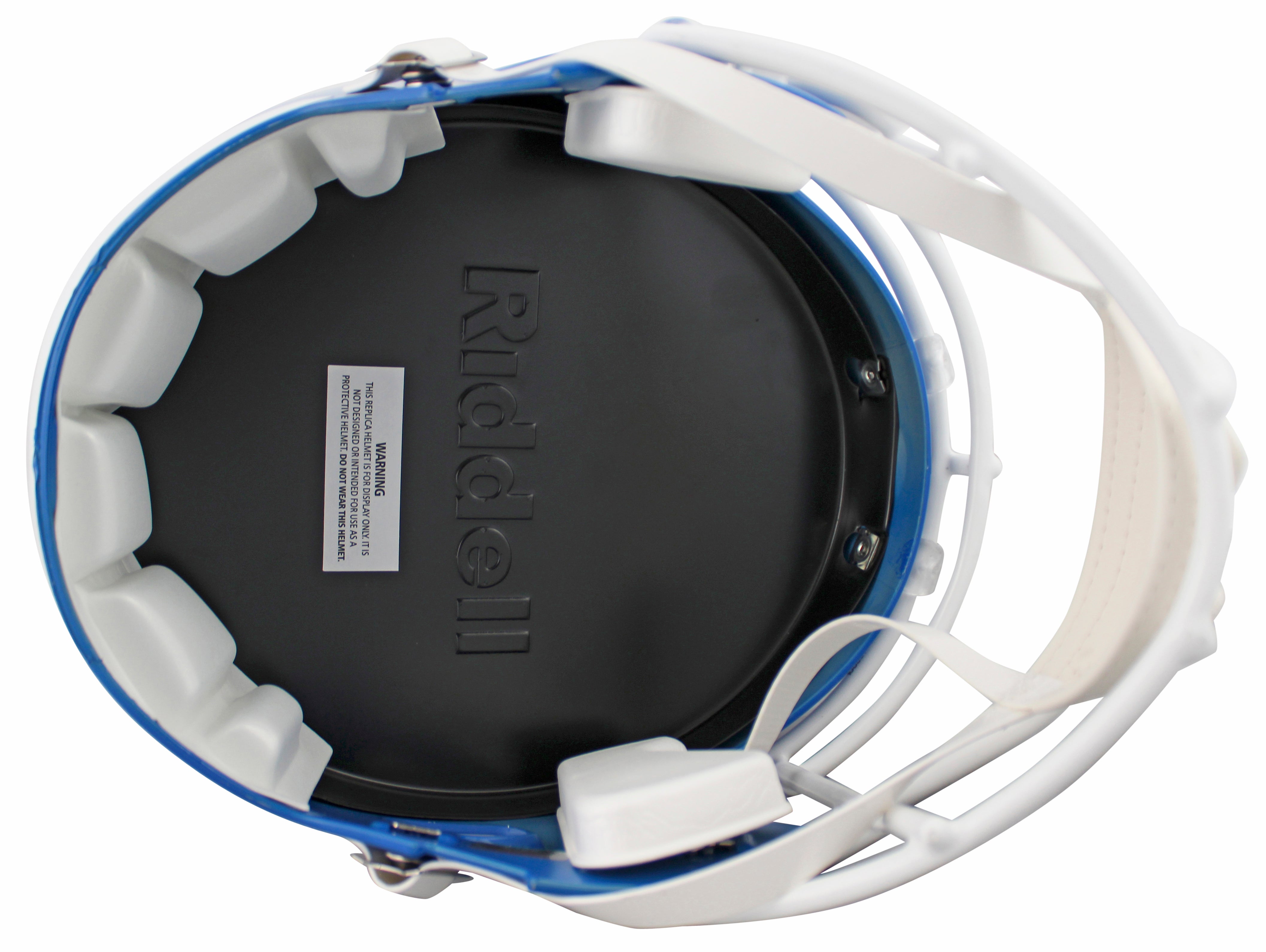 Broncos Randy Gradishar "HOF" Signed 1975-96 TB F/S Speed Rep Helmet W/ Case BAS