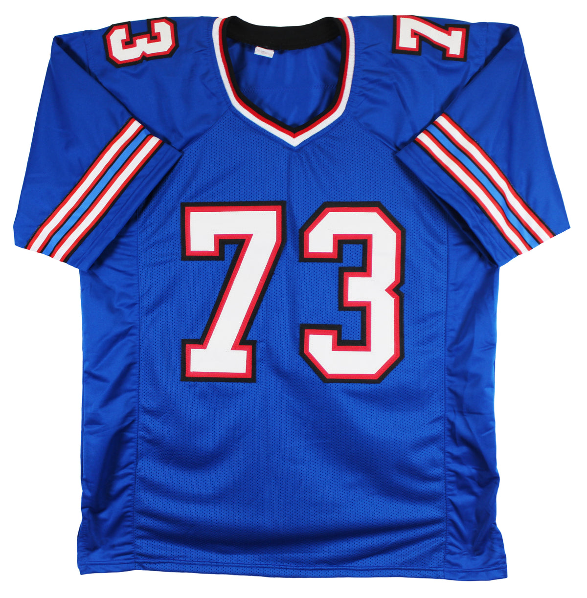 Dion Dawkins Authentic Signed Blue Pro Style Jersey Autographed JSA Witness