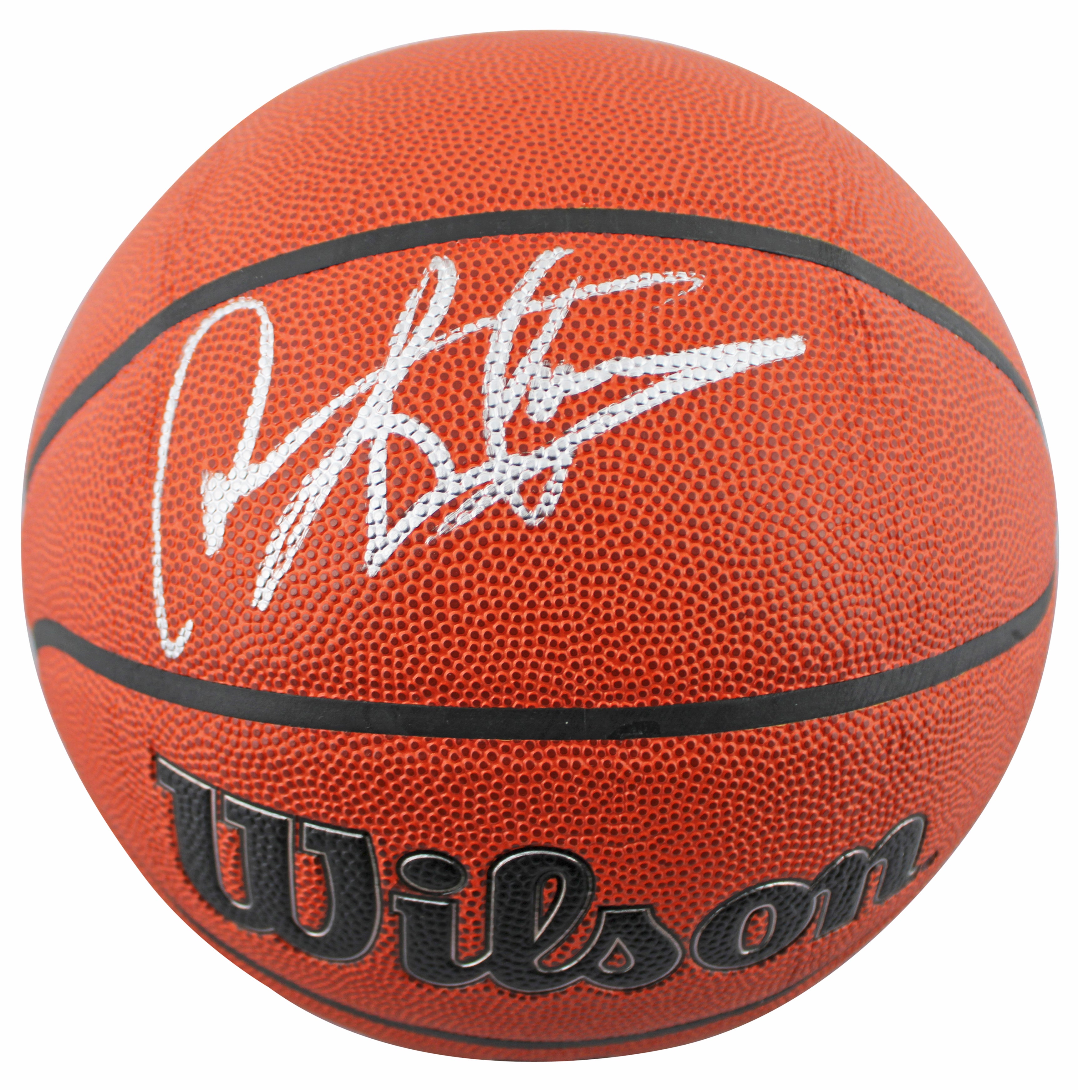 Bulls Dennis Rodman Authentic Signed Wilson I/O Basketball BAS #BQ98532