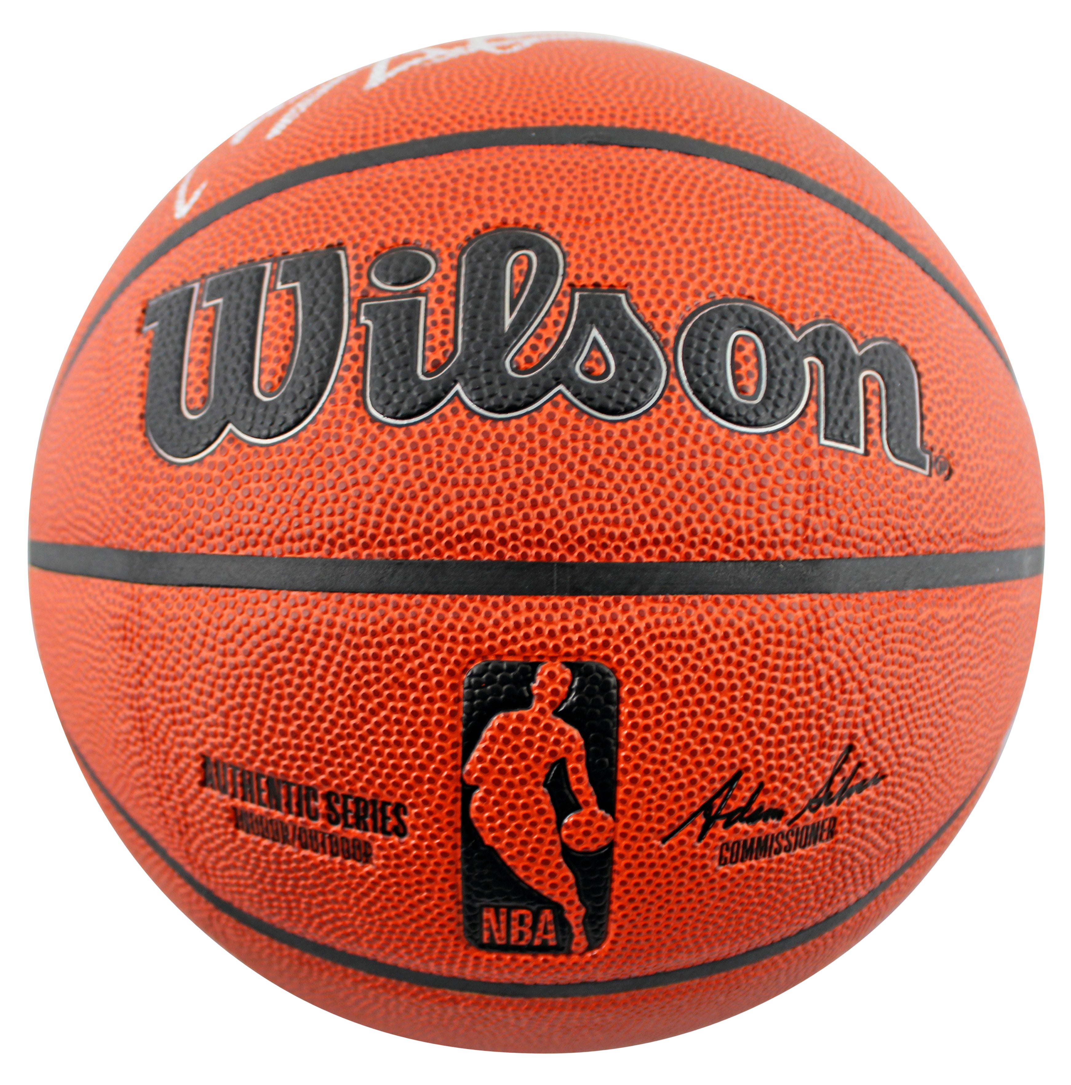 Bulls Dennis Rodman Authentic Signed Wilson I/O Basketball BAS #BQ98532