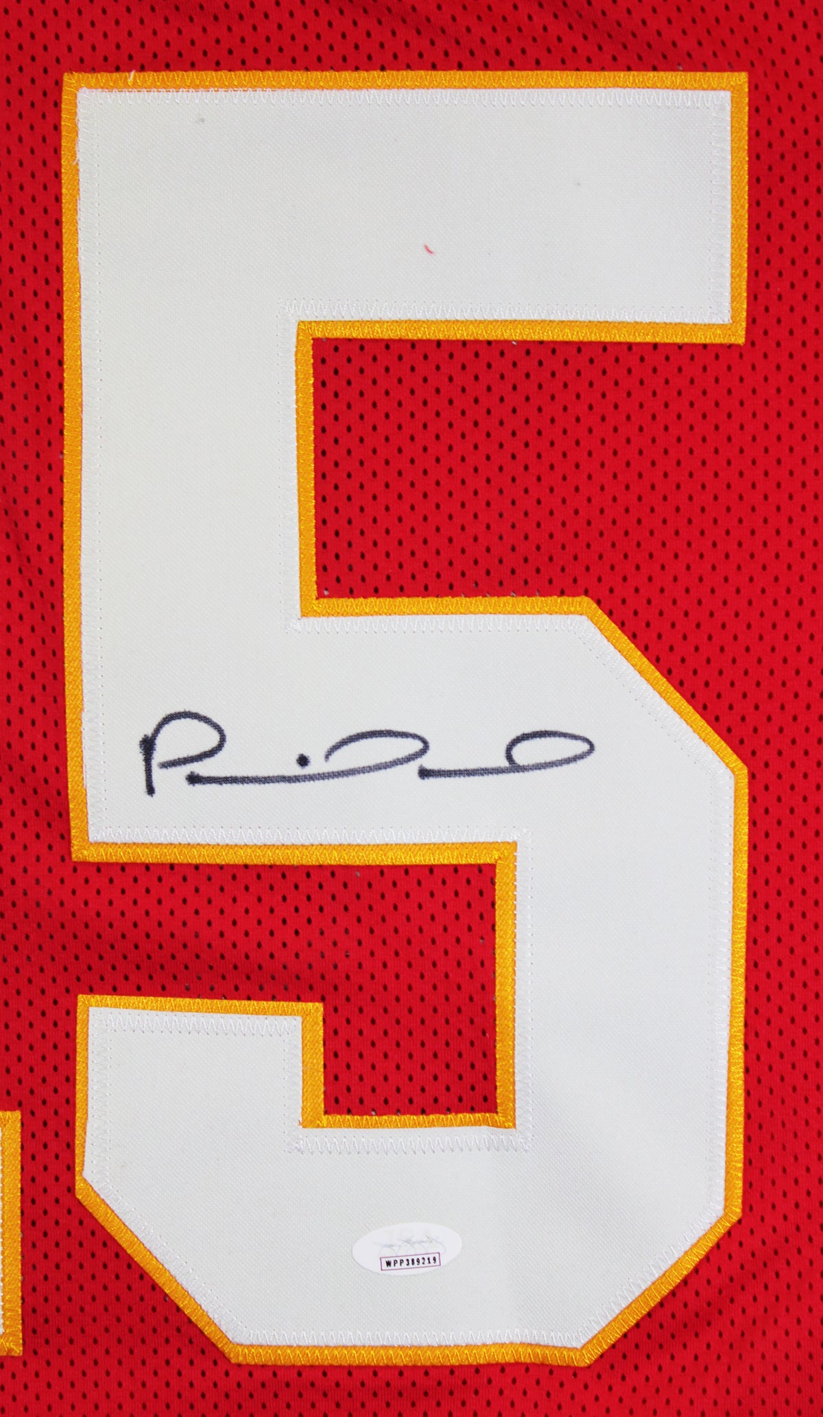 Patrick Mahomes Authentic Signed Red Pro Style Jersey JSA Witnessed #WPP389219