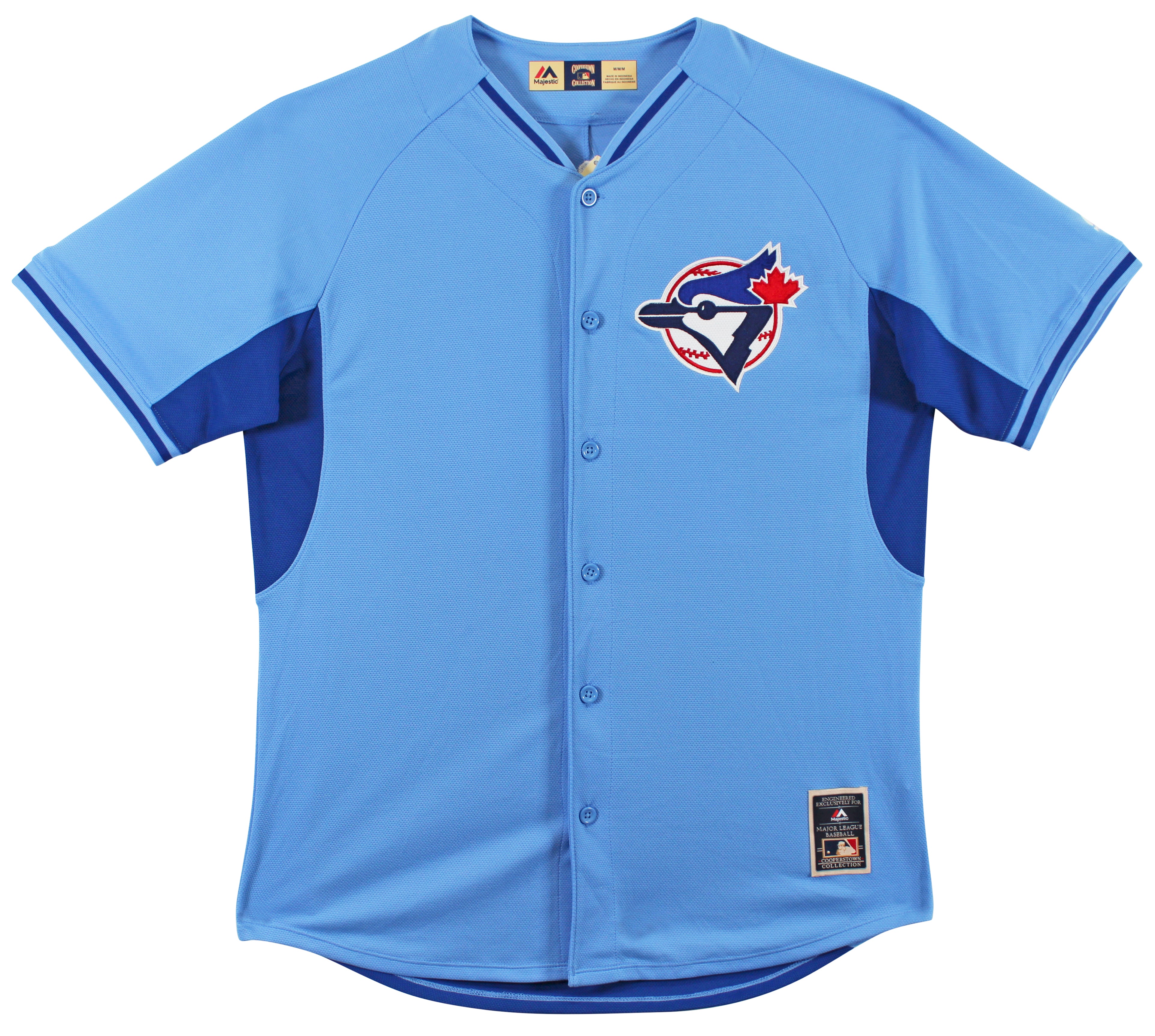 Blue Jays Joe Carter Authentic Signed Blue Majestic Cooperstown Jersey JSA