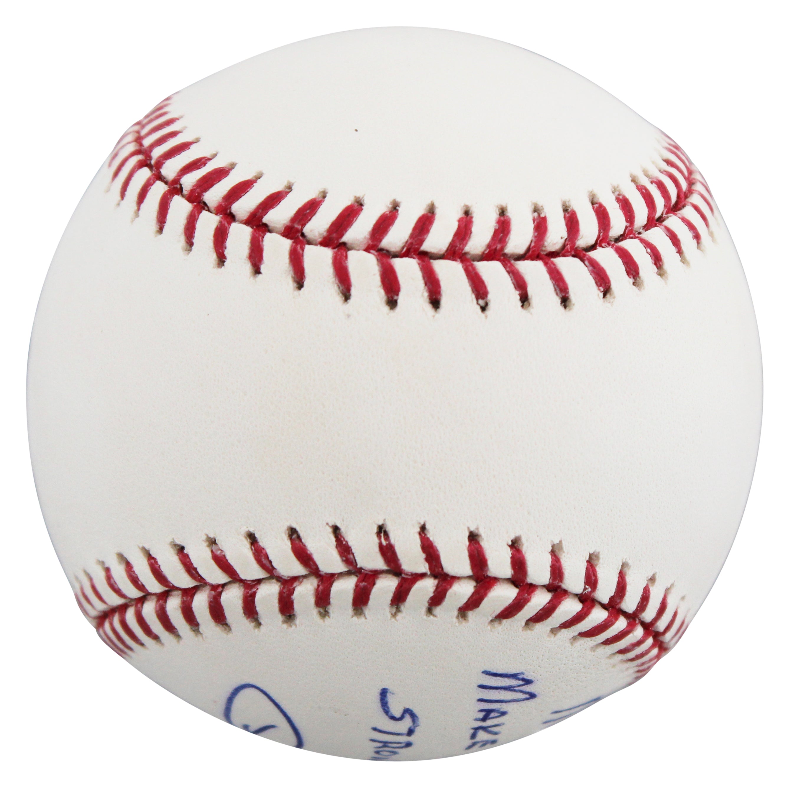 Pete Rose "Mr Trump Make America Strong Again" Signed OML Baseball BAS #BV01138