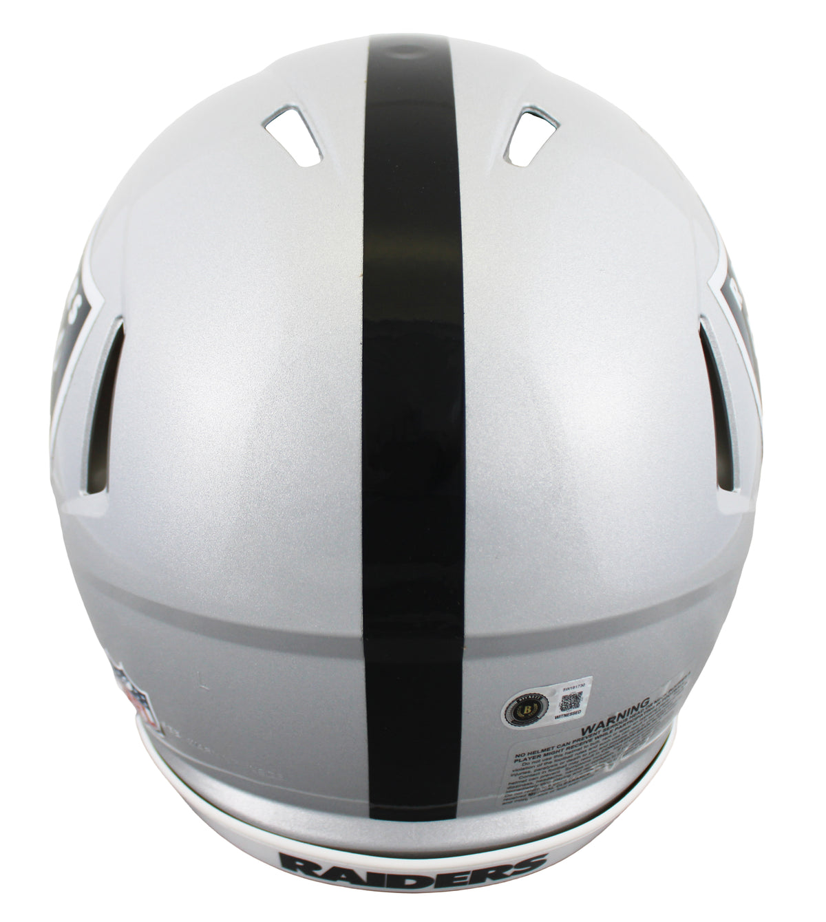 Raiders Ashton Jeanty "Deuce" Signed F/S Speed Proline Helmet W/ Case BAS Wit