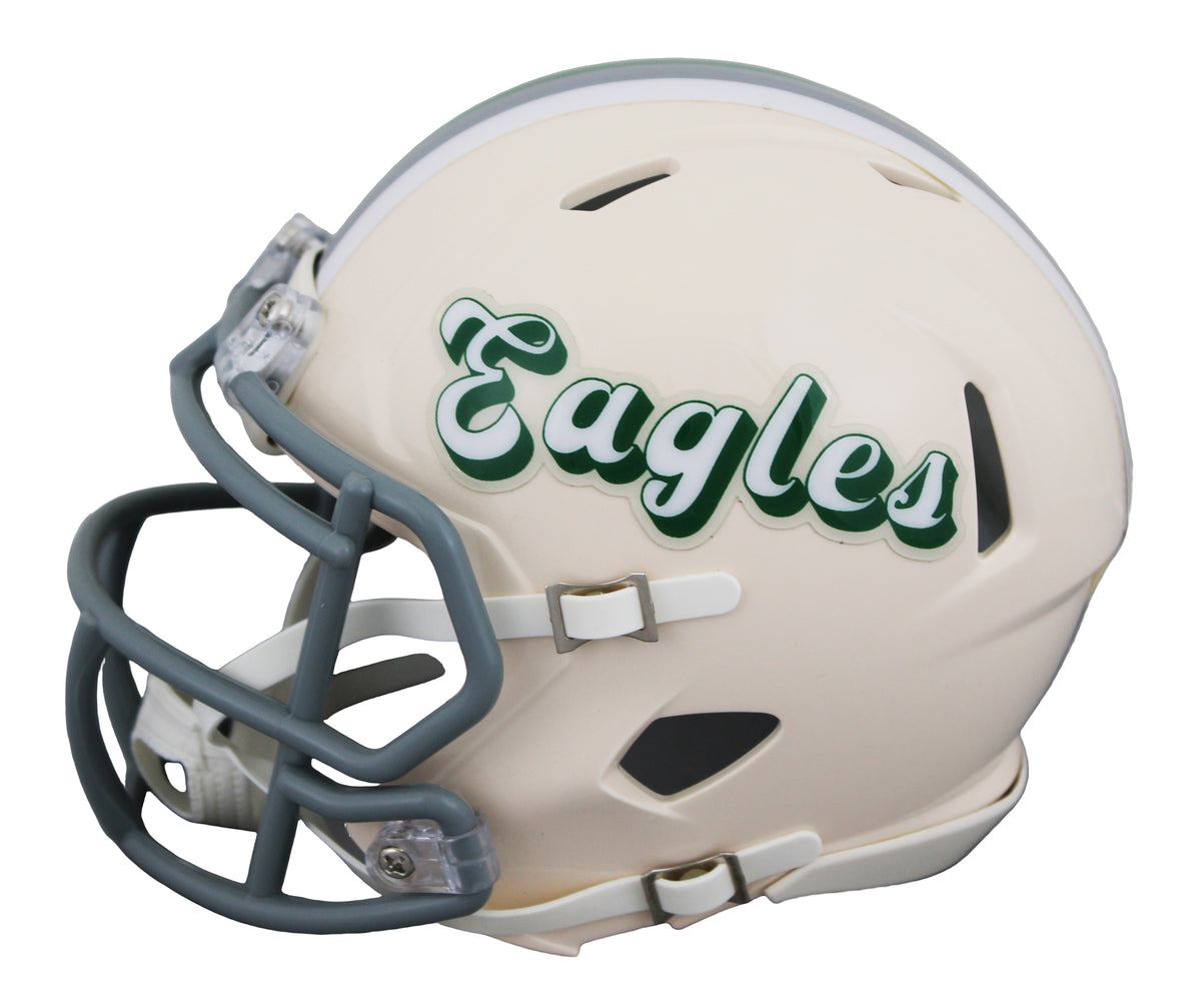 Eagles Randall Cunningham Signed Retro Speed Mini Helmet W/ Case BAS Witnessed