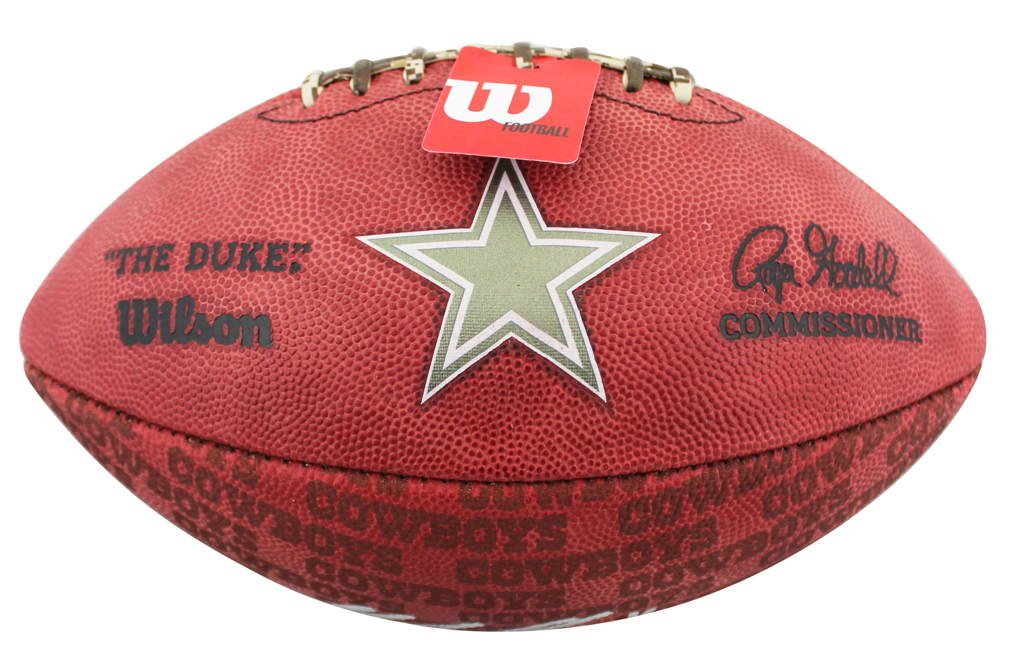 Cowboys Micah Parsons Signed Wilson "The Duke" Team Showcase Football Fanatics