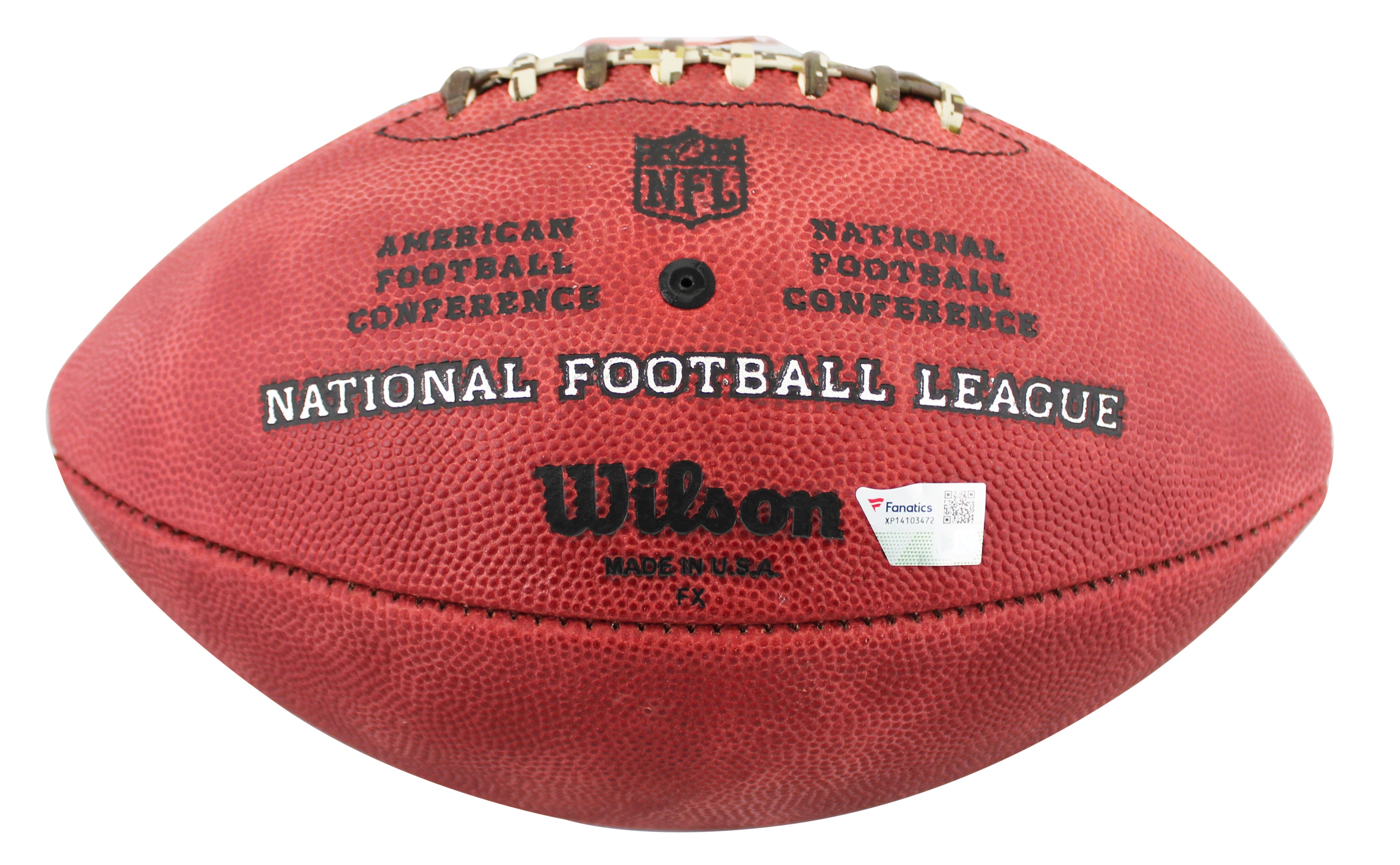 Cowboys Micah Parsons Signed Wilson "The Duke" Team Showcase Football Fanatics