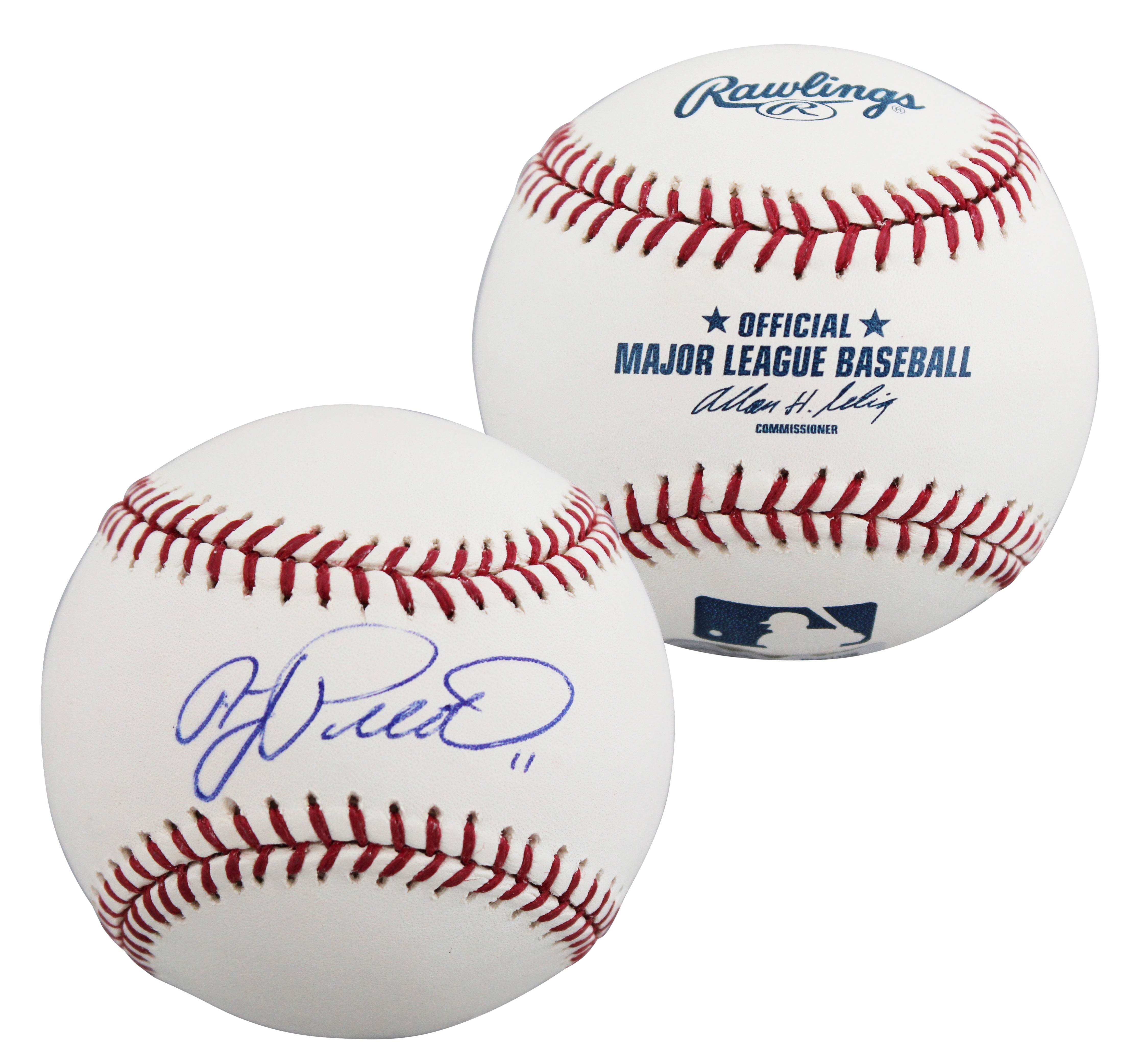 D-Backs A.J. Pollock Authentic Signed OML Baseball Autographed BAS #BV01129