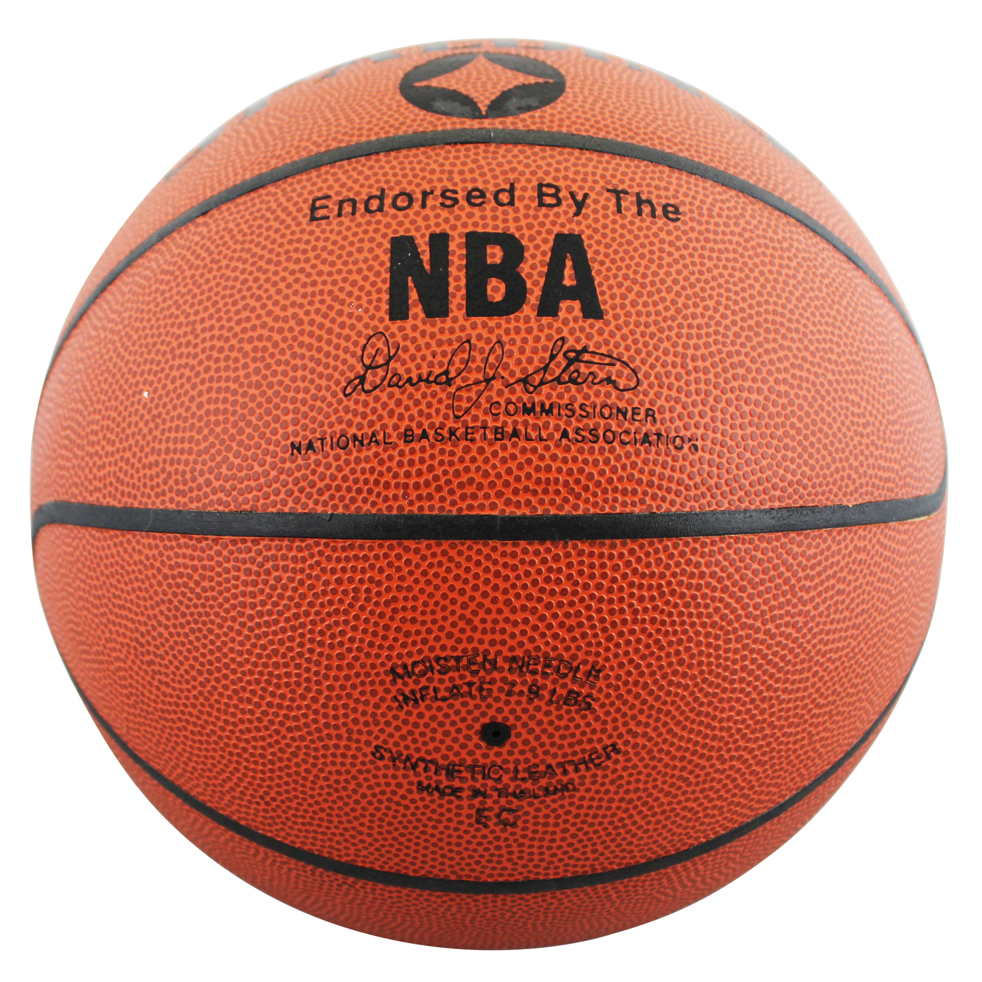 Lakers Wilt Chamberlain Authentic Signed Spalding  I/O Basketball JSA #ZZ51475