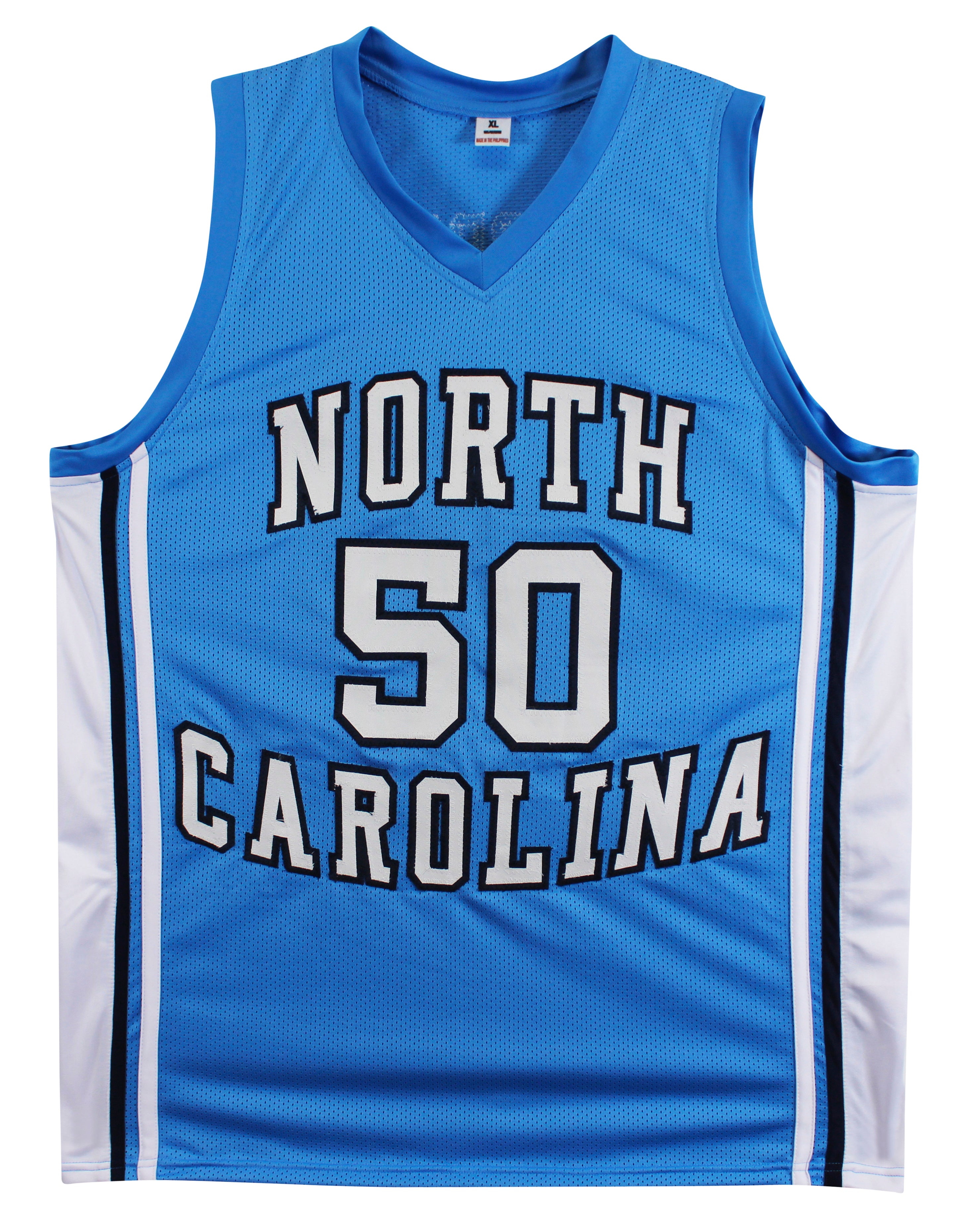 North Carolina Tyler Hansbrough Signed Carolina Blue Pro Style Jersey BAS Wit