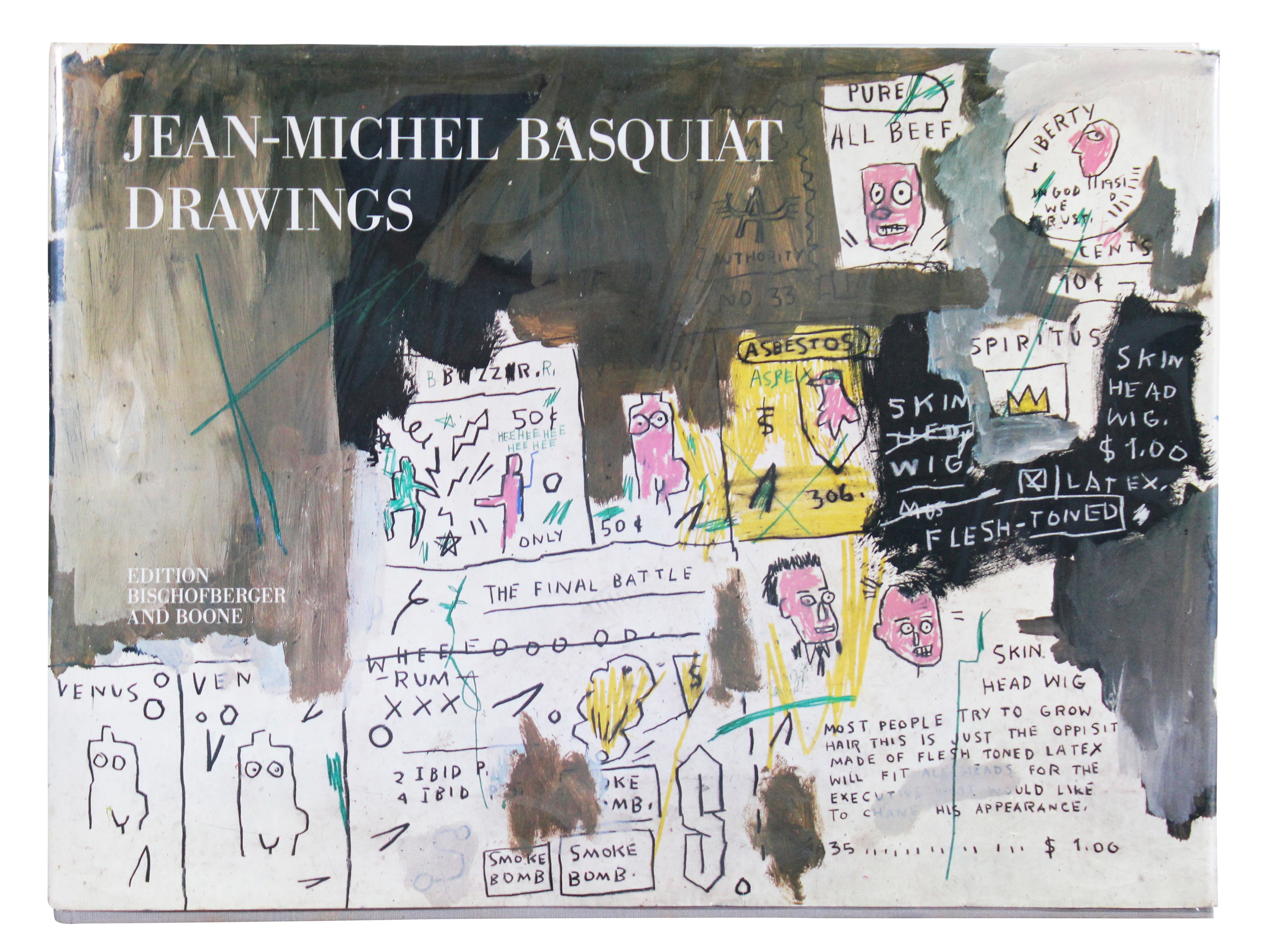 Jean-Michel Basquiat Signed Drawings 1st Edition Book LE #247/1000 BAS #AE13630