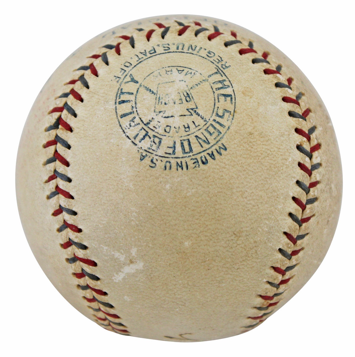 Yankees Babe Ruth Authentic Signed Baseball PSA/DNA #AO02746
