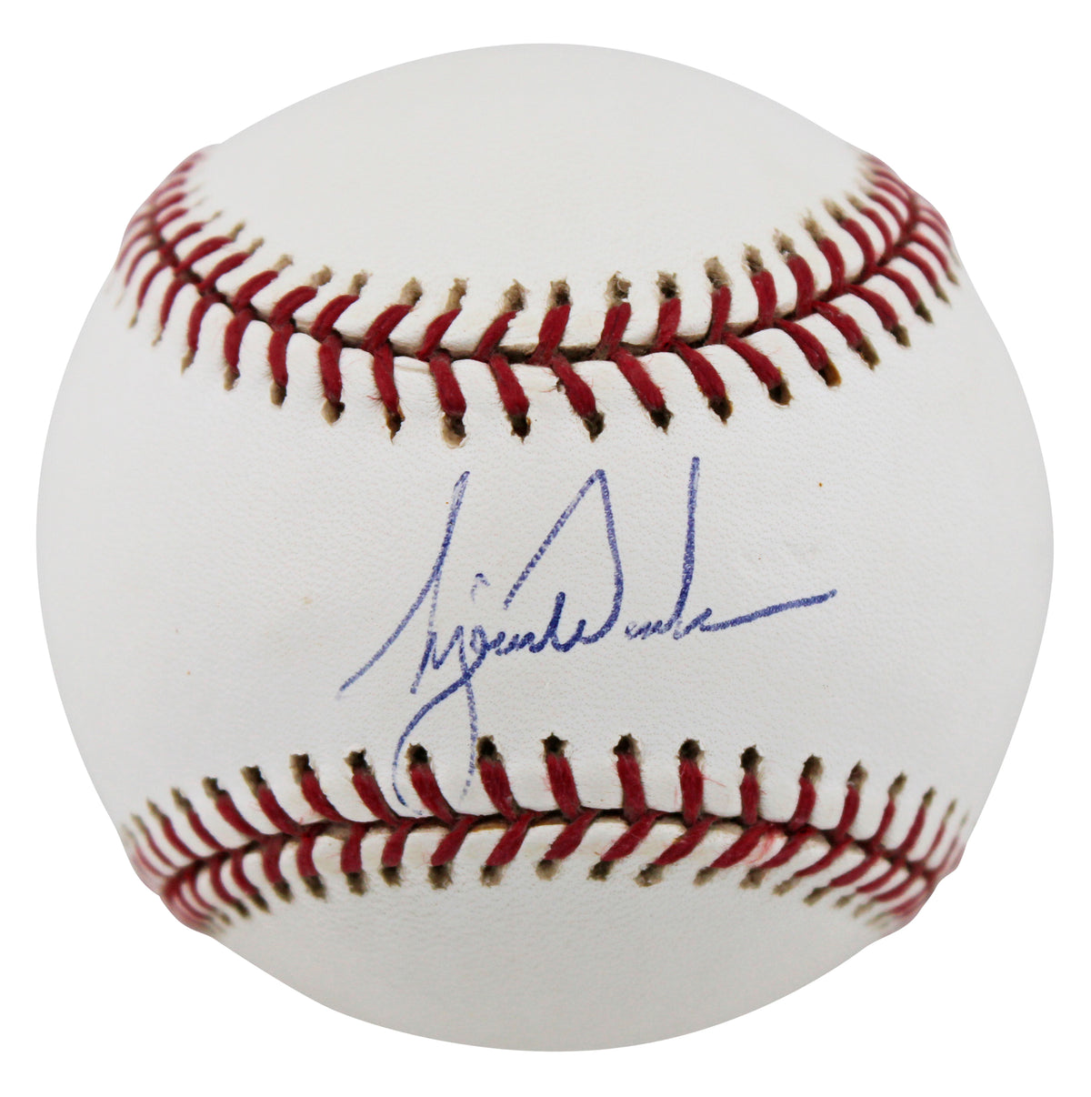 Tiger Woods Authentic Signed Bud Selig Oml Baseball Autographed PSA & BAS LOA