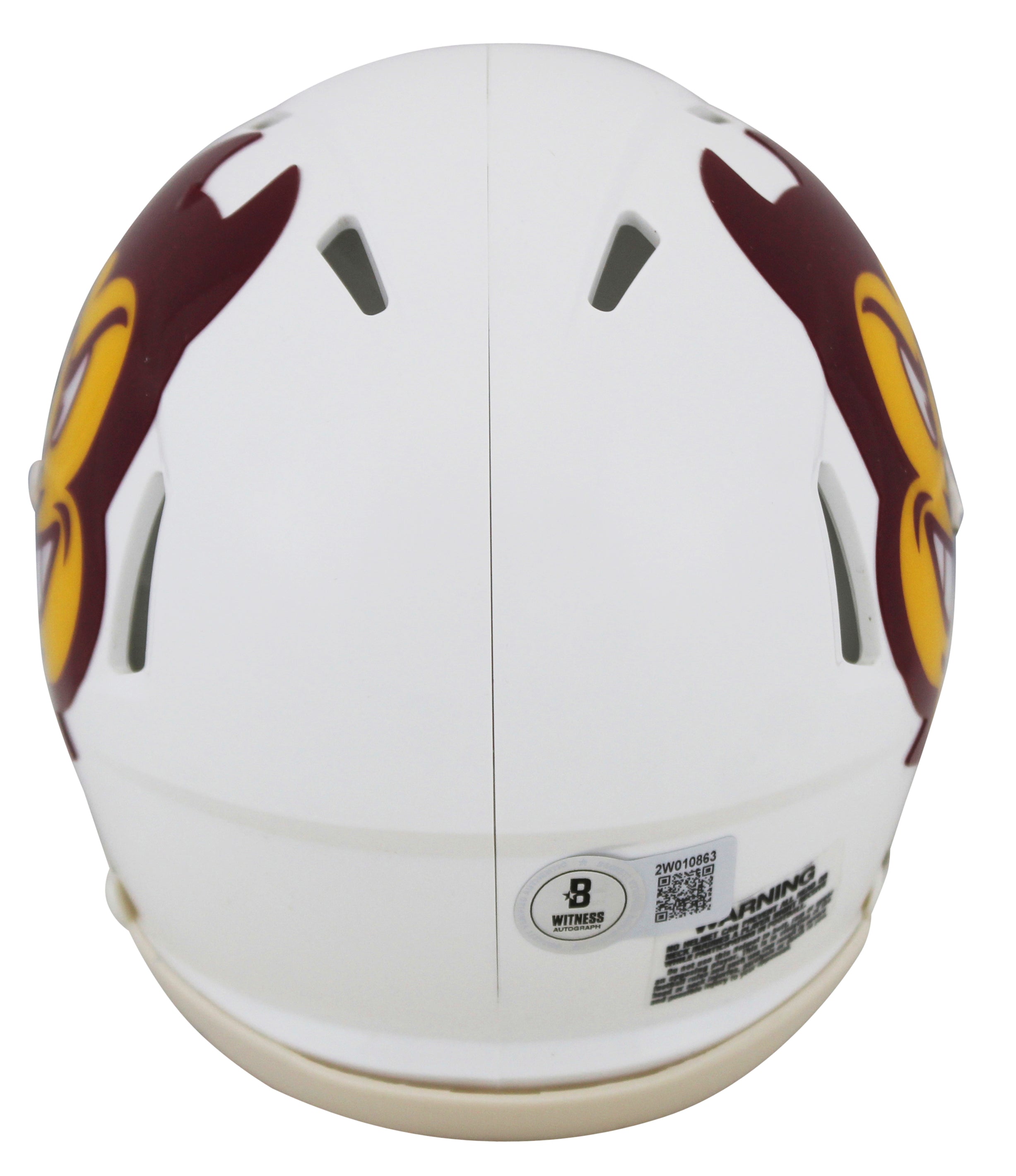 Arizona State Cameron Skattebo Signed Sparky 2023 Speed Mini Helmet BAS Witness