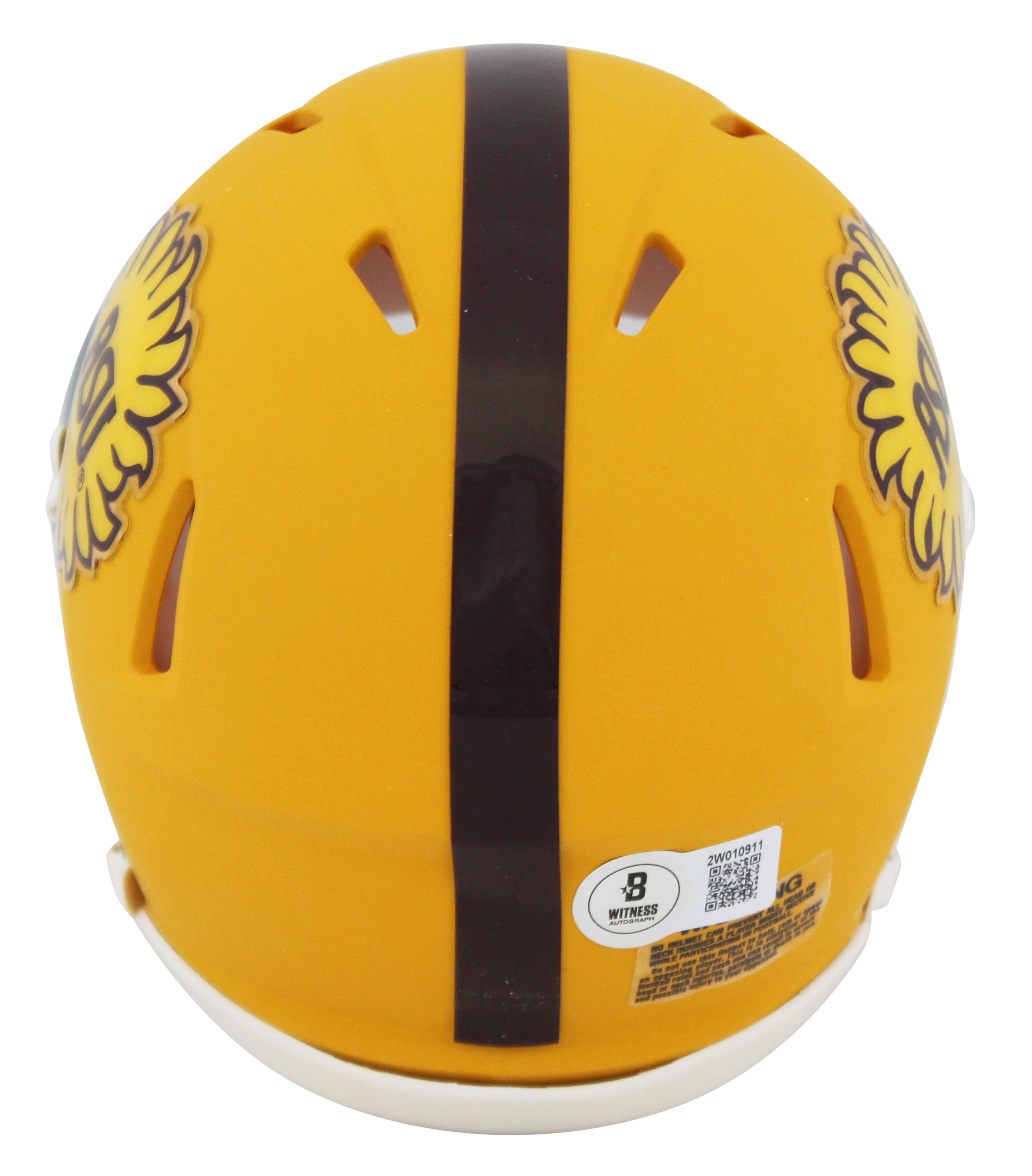 Arizona State Cameron Skattebo Signed 1975 TB Speed Mini Helmet W/ Case BAS Wit