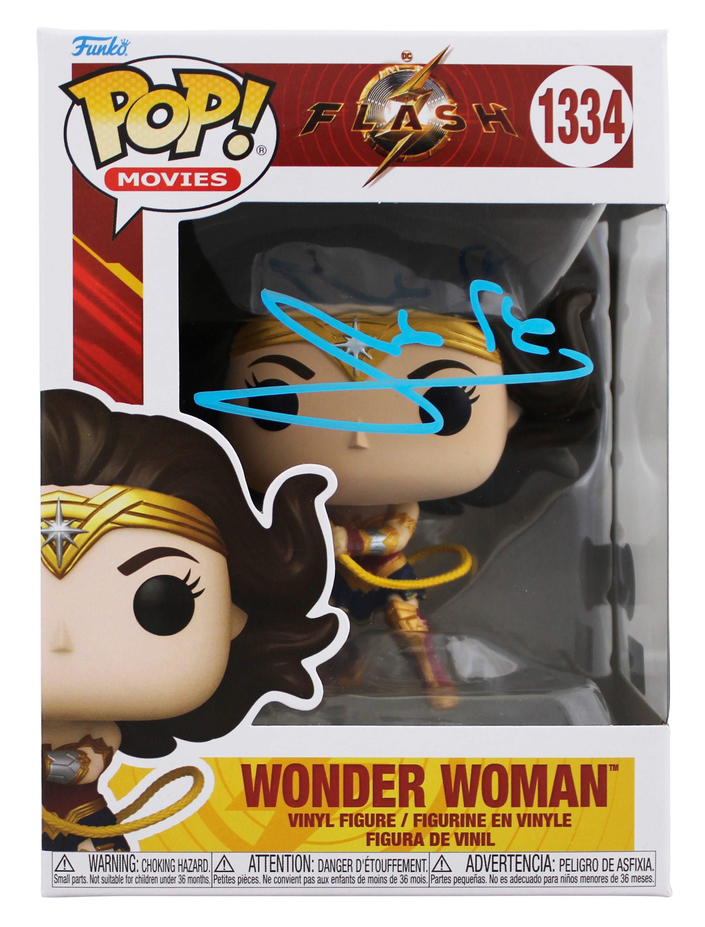 Gal Gadot Authentic Signed Wonder Woman #1334 Funko Pop Vinyl Figure BAS