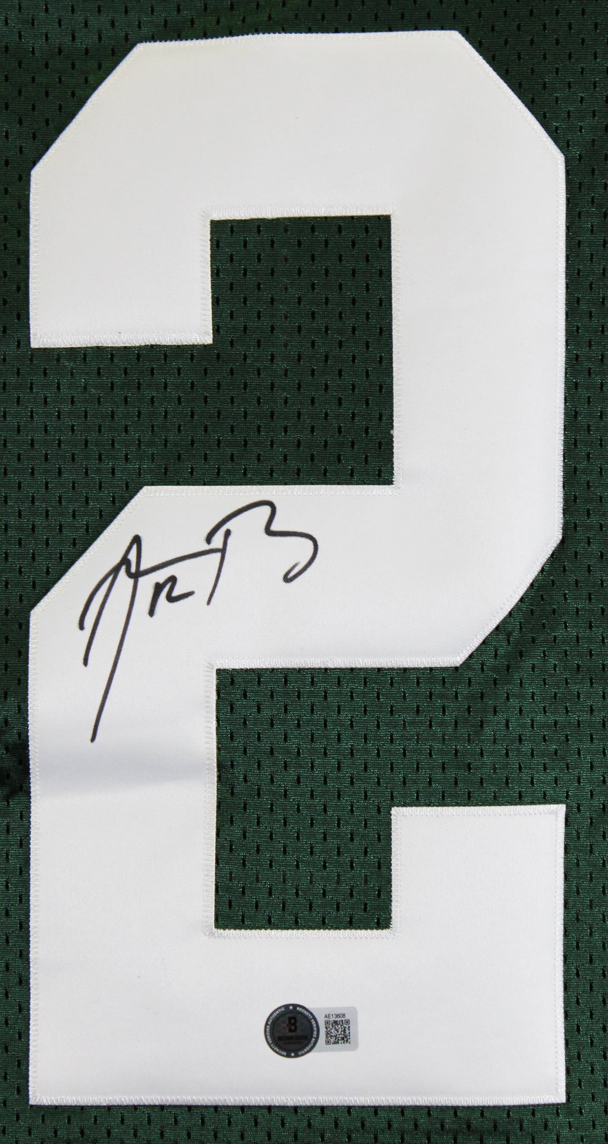 Packers Aaron Rodgers Authentic Signed Green Nike Jersey Autographed BAS