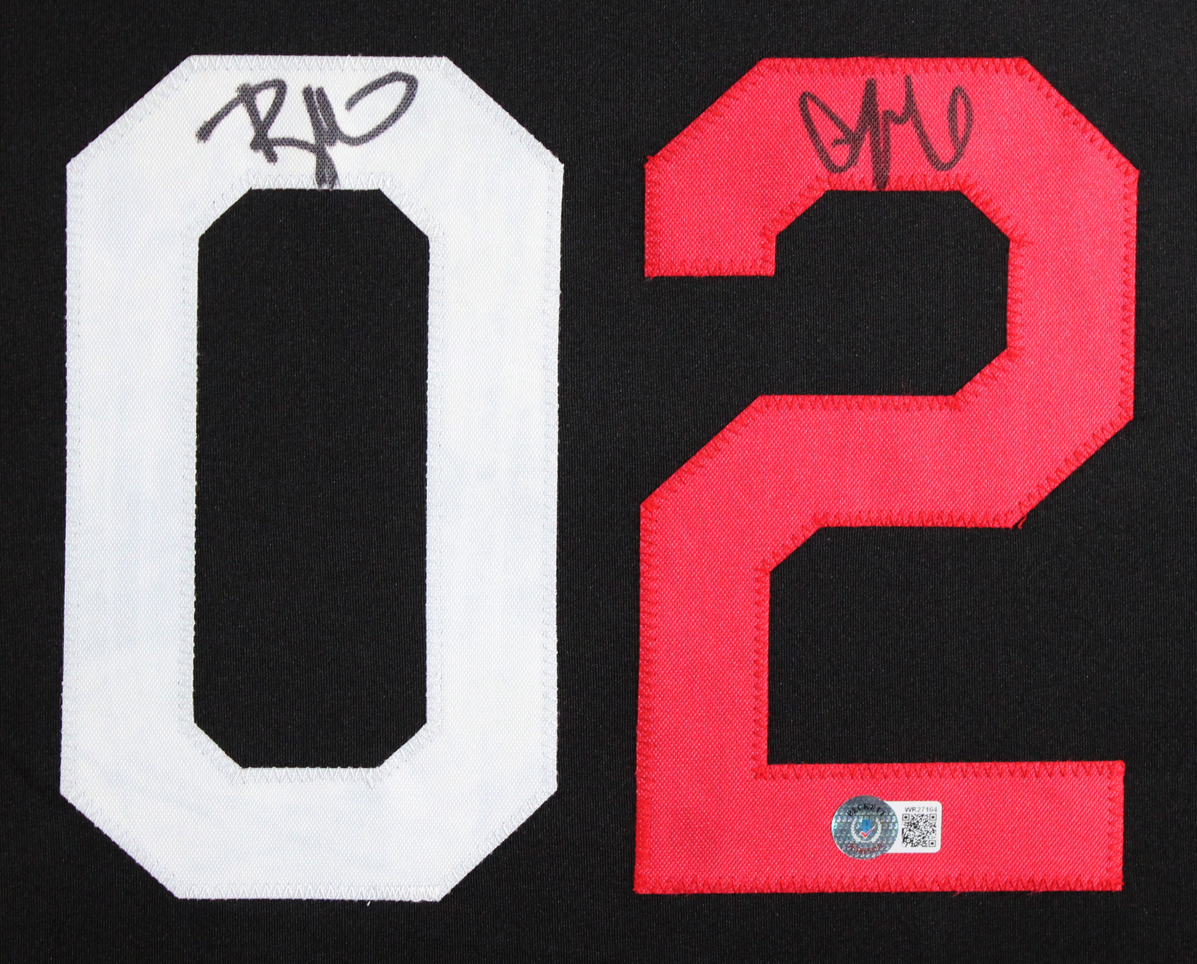 WWE Nikki Bella & Bri Bella Signed Black Pro Style Framed Jersey BAS W #WR27164