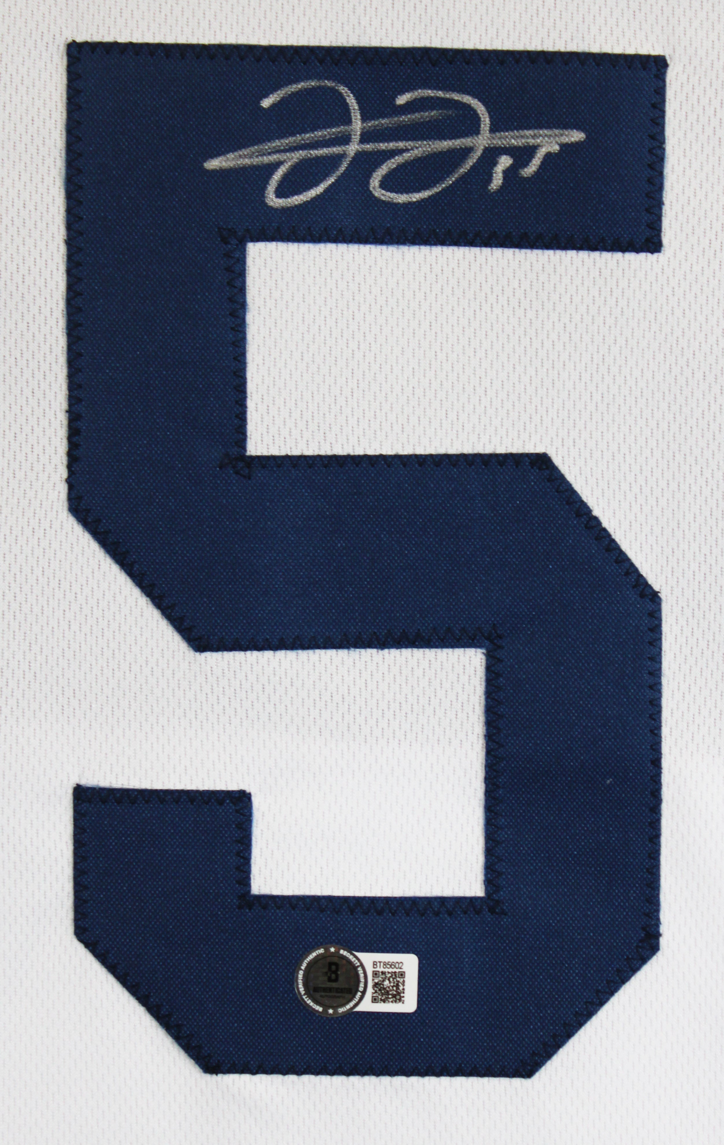Frank Thomas Authentic Signed White Throwback Pro Style Jersey BAS Witnessed