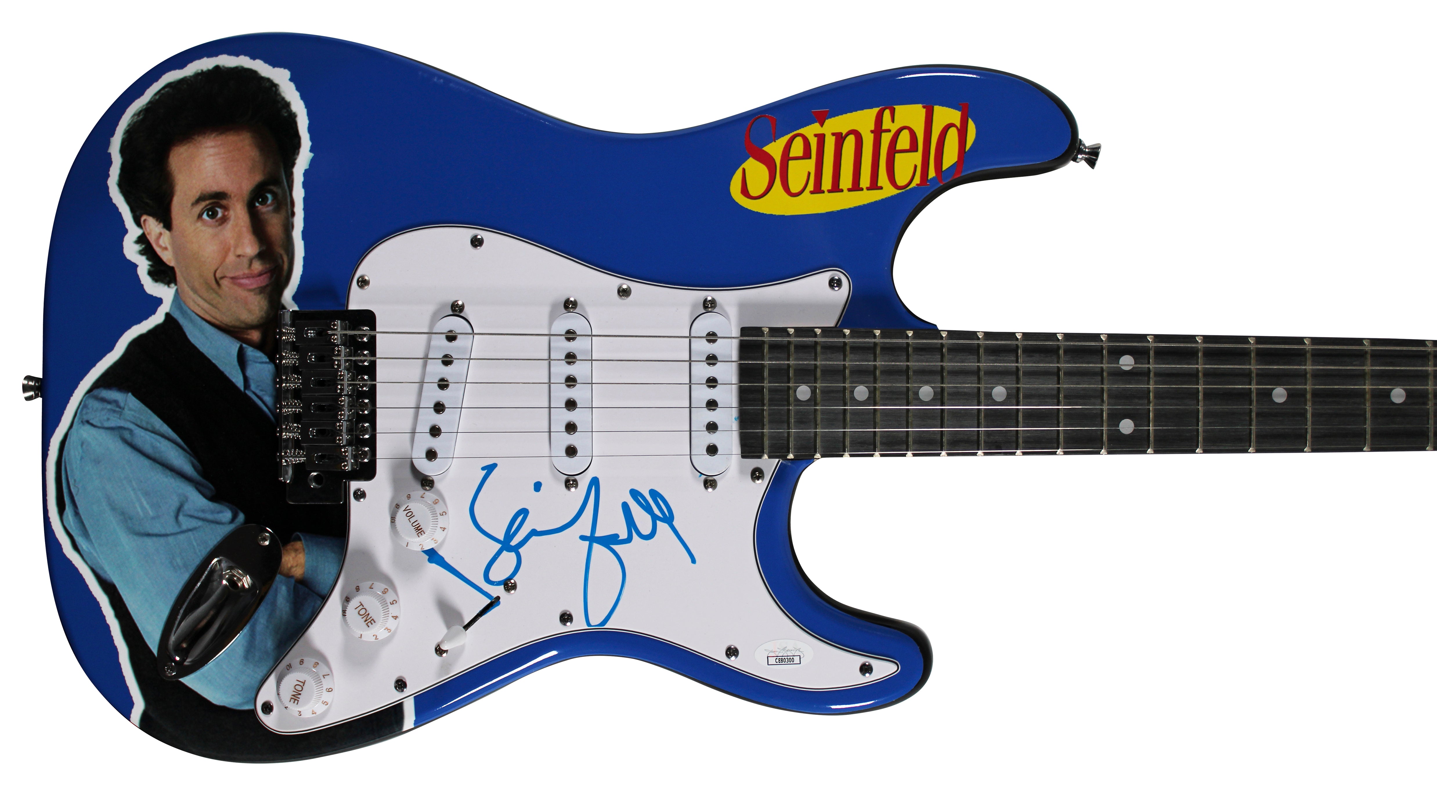 Jerry Seinfeld Authentic Signed Glarry Electric Guitar Autographed JSA #CE80300