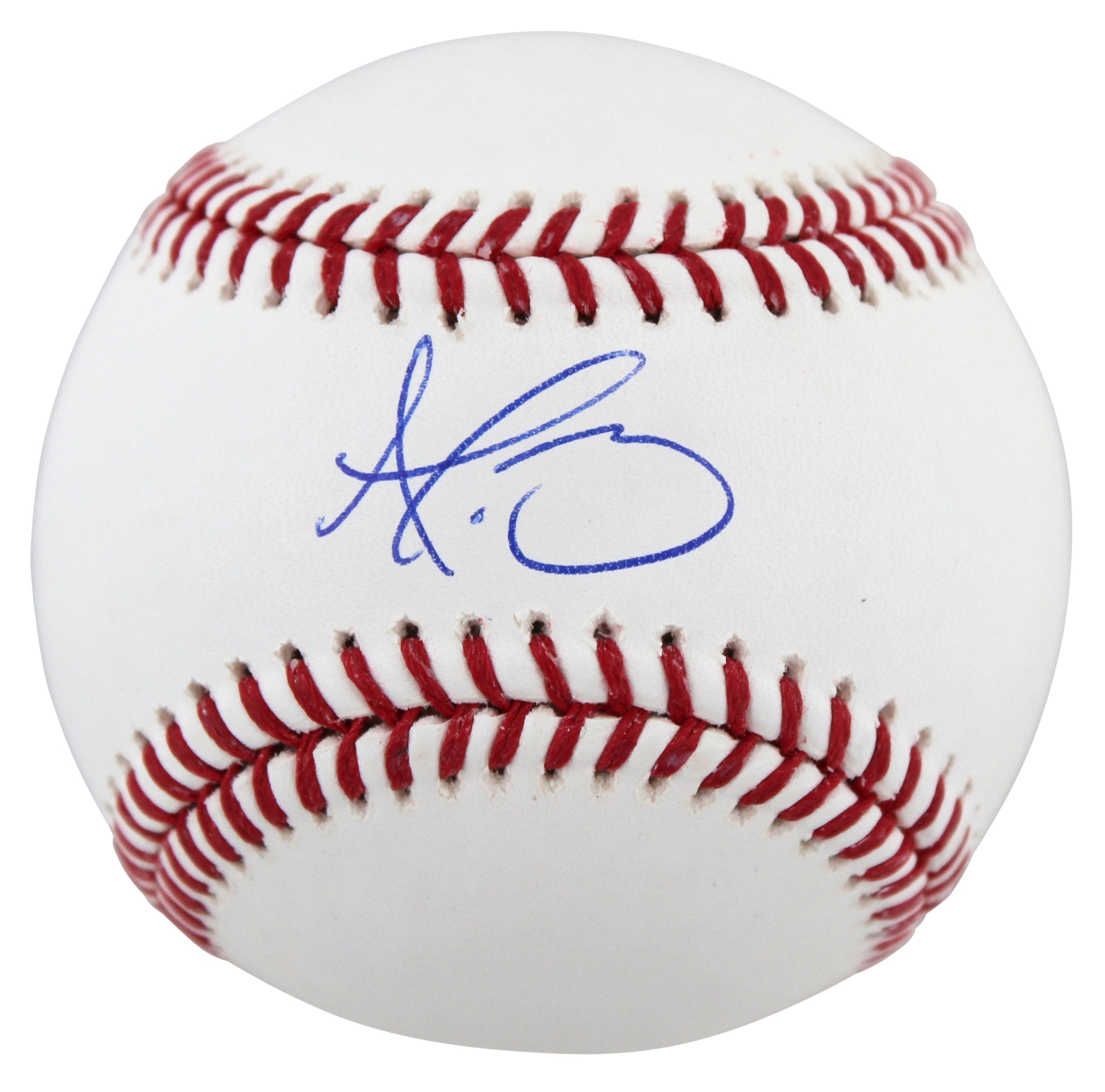 Dodgers Dustin May Authentic Signed Oml Baseball Autographed w/ Case Fanatics