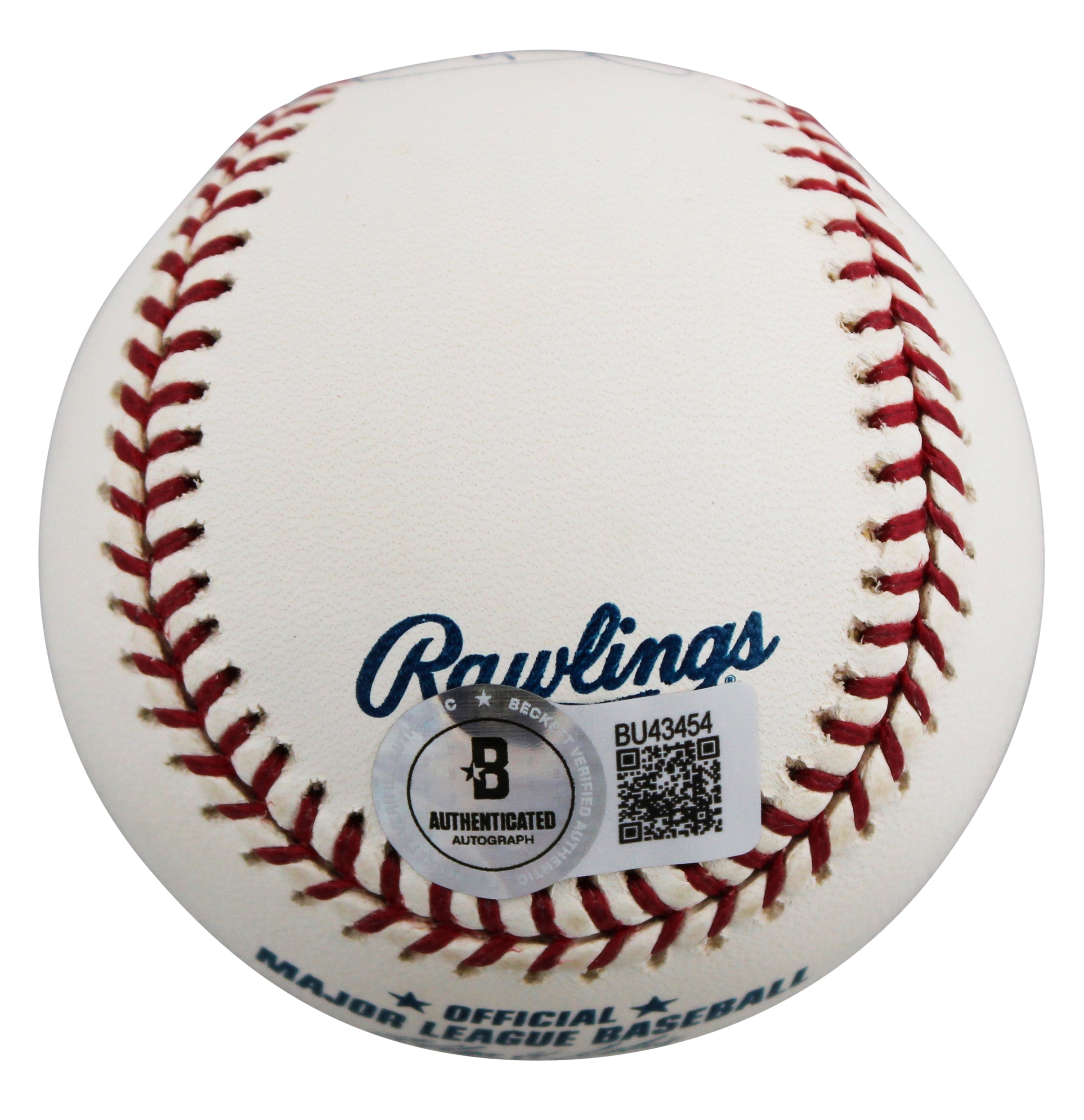 Padres Andy Benes Authentic Signed Allen Selig OML Baseball BAS #BU43454