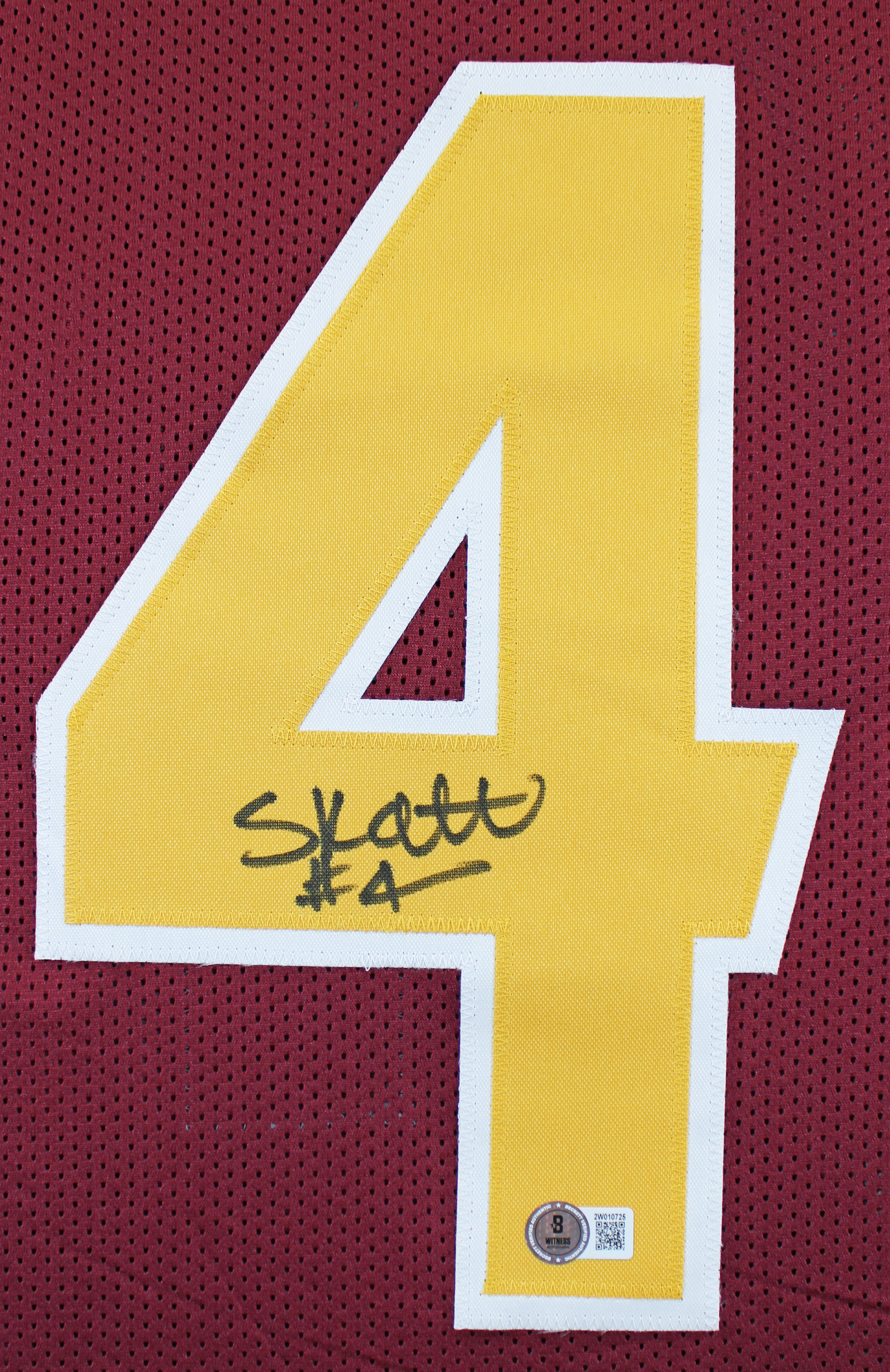 Arizona State Cameron Skattebo Signed Maroon Pro Style Jersey BAS Witnessed