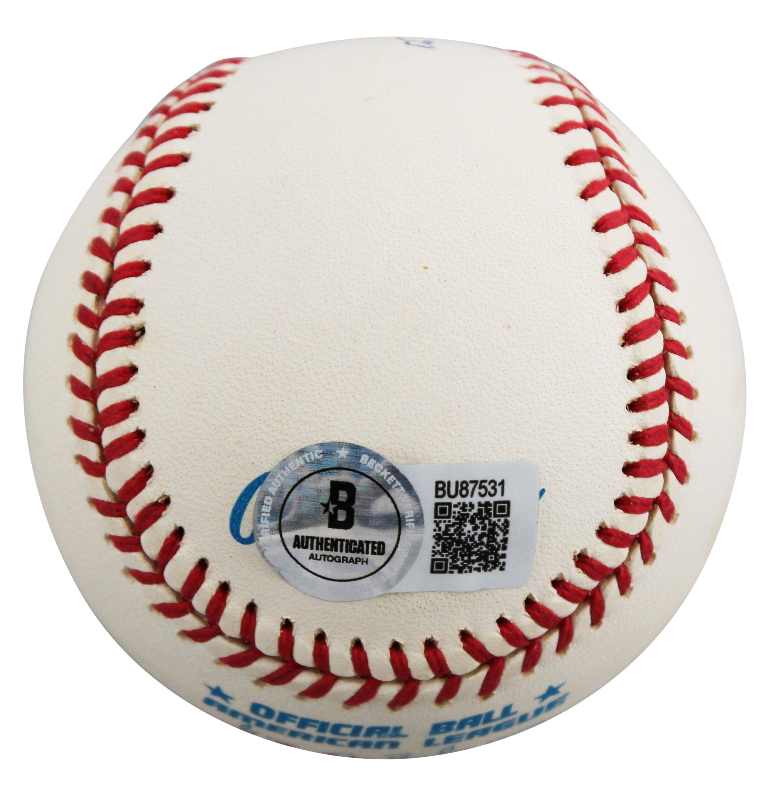 Athletics Jose Canseco "88 MVP" Signed Gene Budig OAL Baseball BAS #BU87531