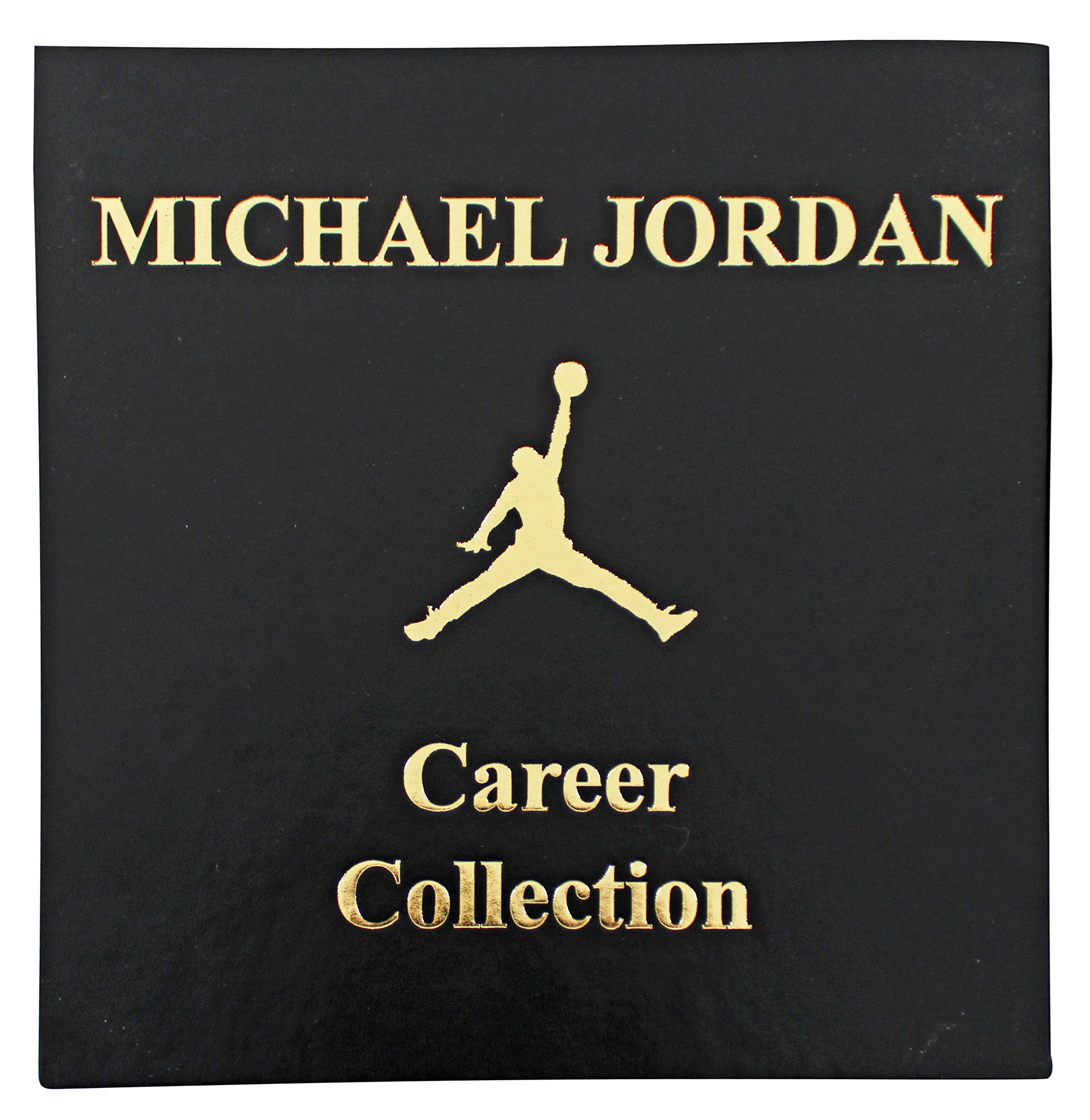 1996 Upper Deck Michael Jordan Career Collection 4 Card Set #'d 10000 22 Kt Gold