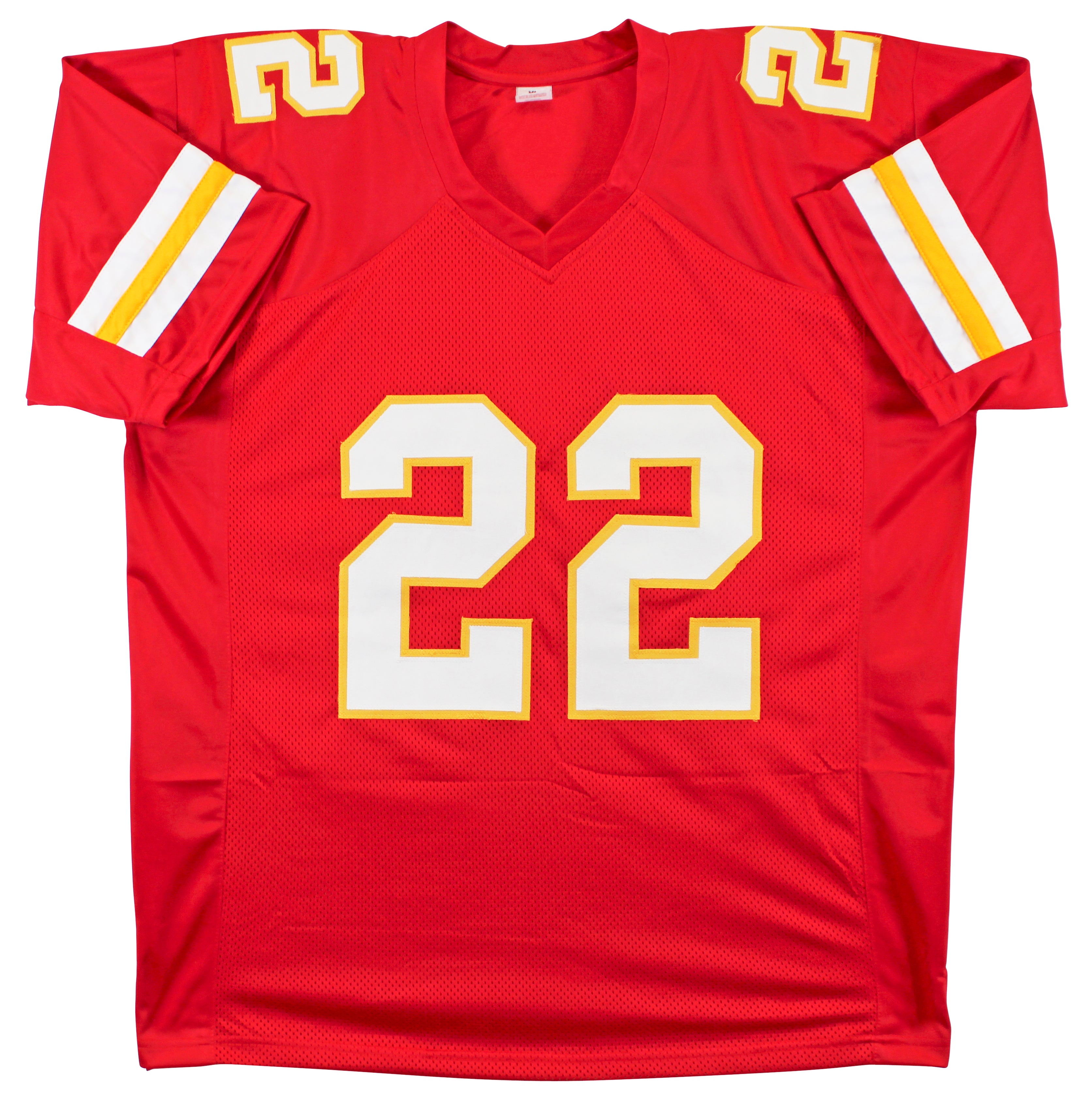 Trent McDuffie Authentic Signed Red Pro Style Jersey Autographed BAS