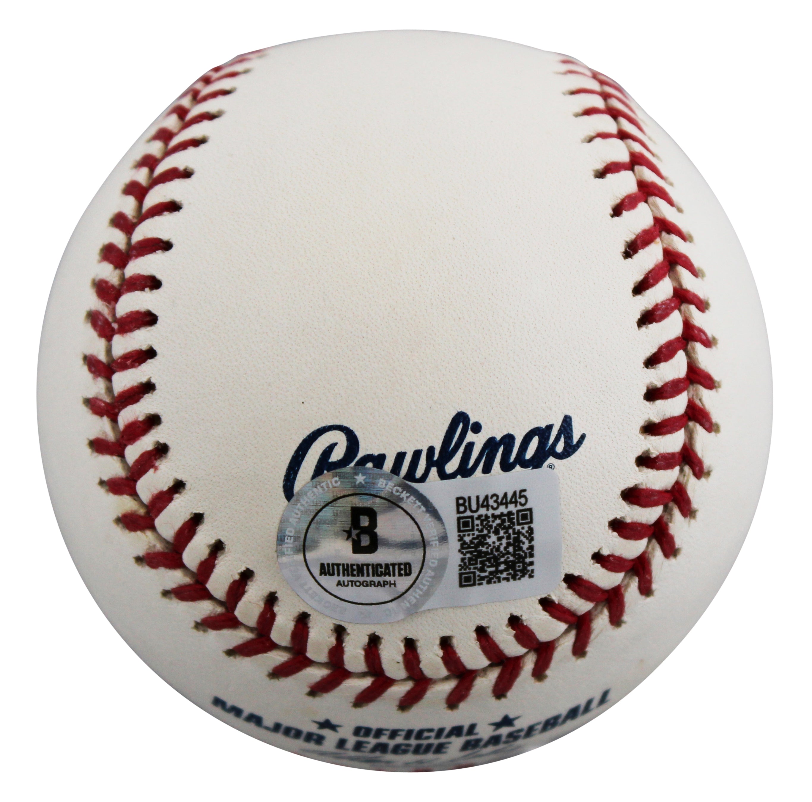 D-Backs Mark Reynolds Authentic Signed Allen Selig OML Baseball BAS #BU43445