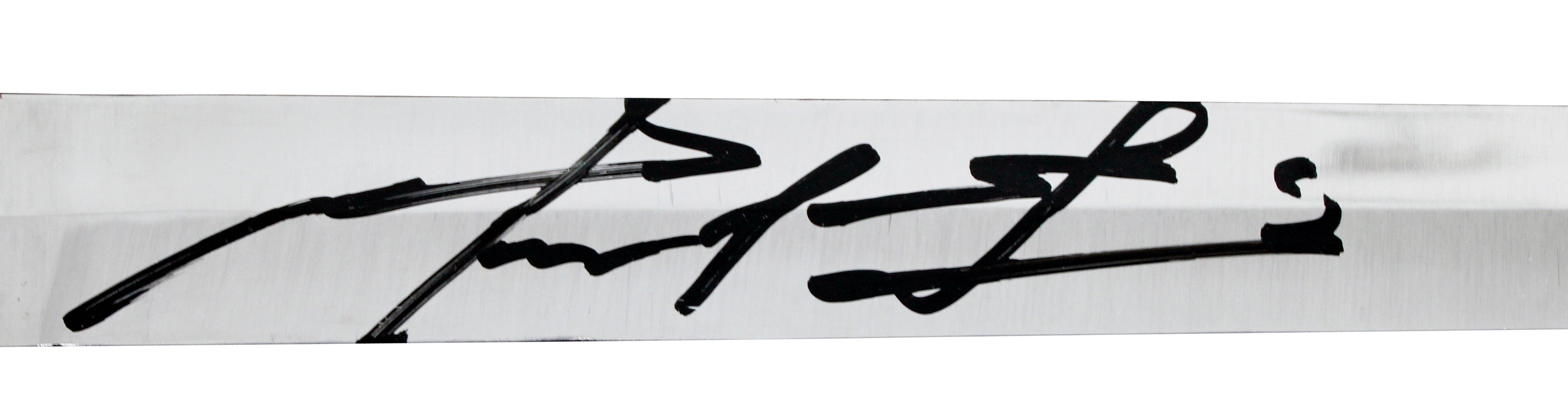 Mel Gibson Braveheart Signed 40.75 Inch William Wallace Sword with Sheath BAS