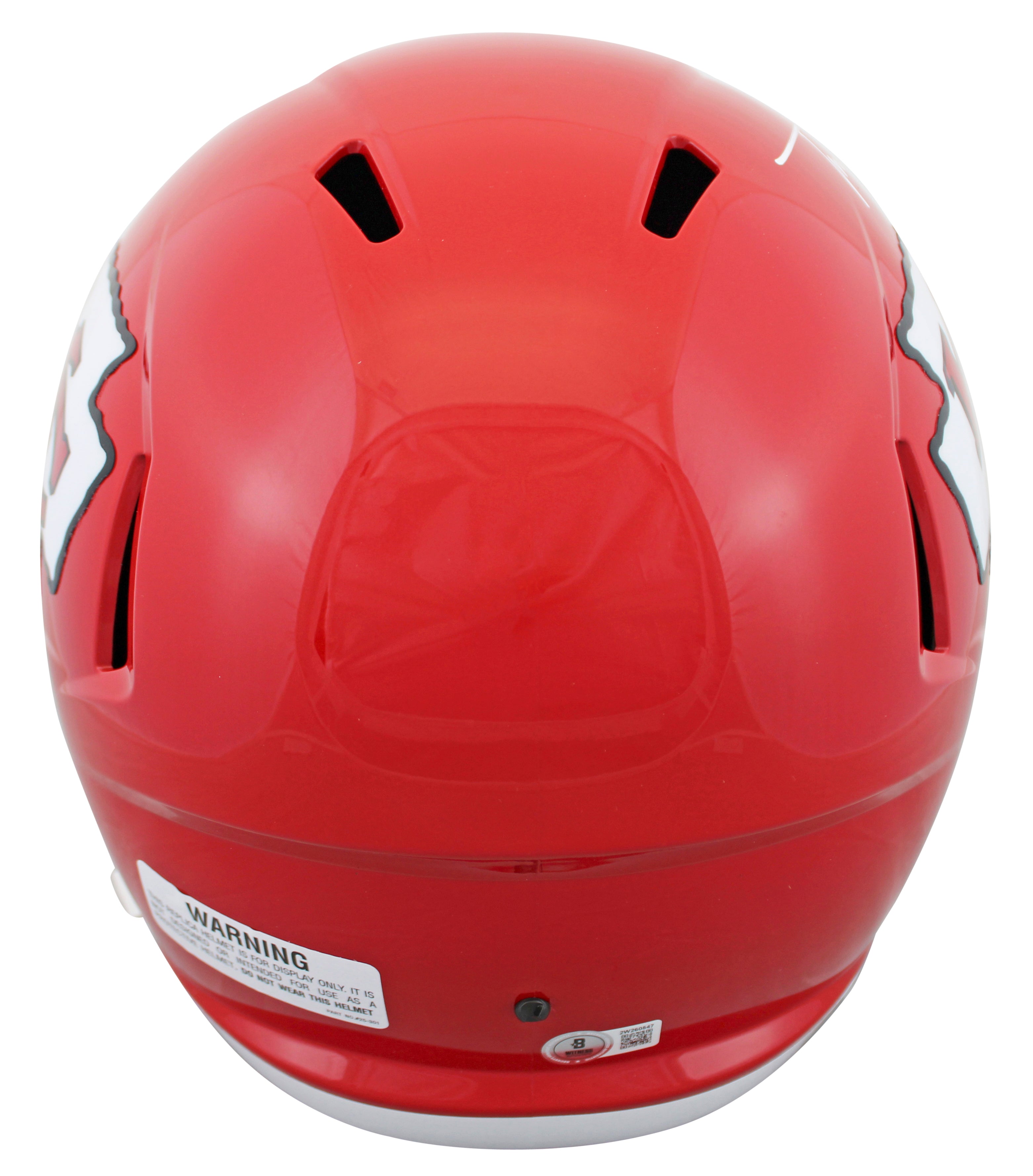 Chiefs Trent McDuffie Signed Full Size Speed Rep Helmet W/ Case BAS Witnessed