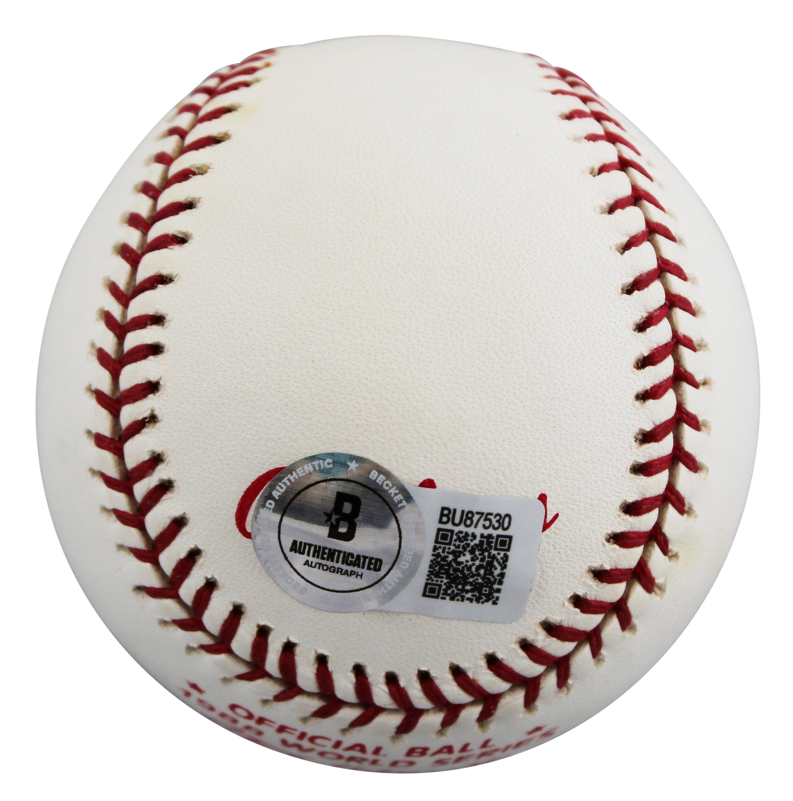 Athletics Jose Canseco Authentic Signed 1988 WS Logo OML Baseball BAS #BU87530