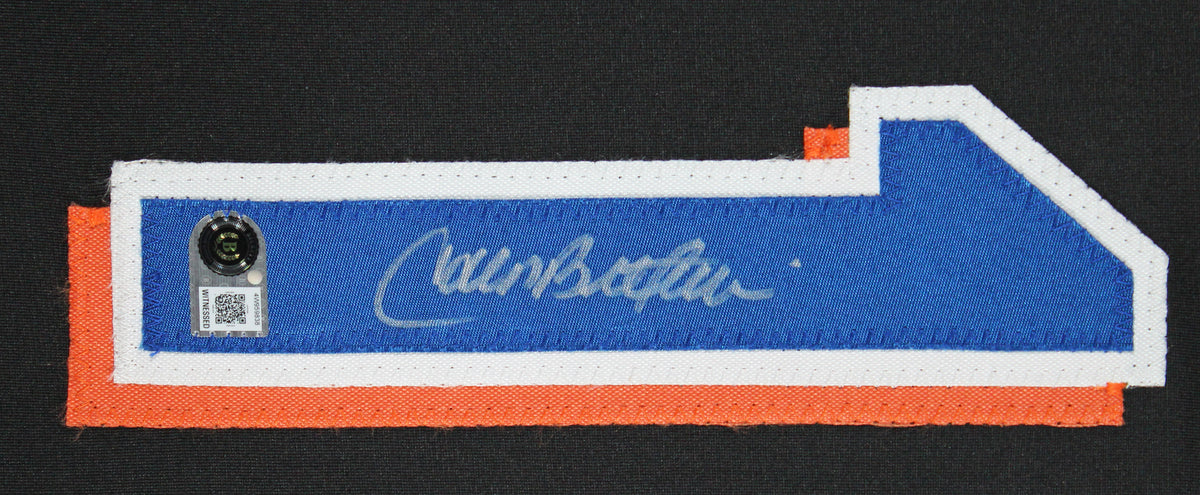 Carlos Beltran Authentic Signed Black Pro Style Framed Jersey BAS Witnessed