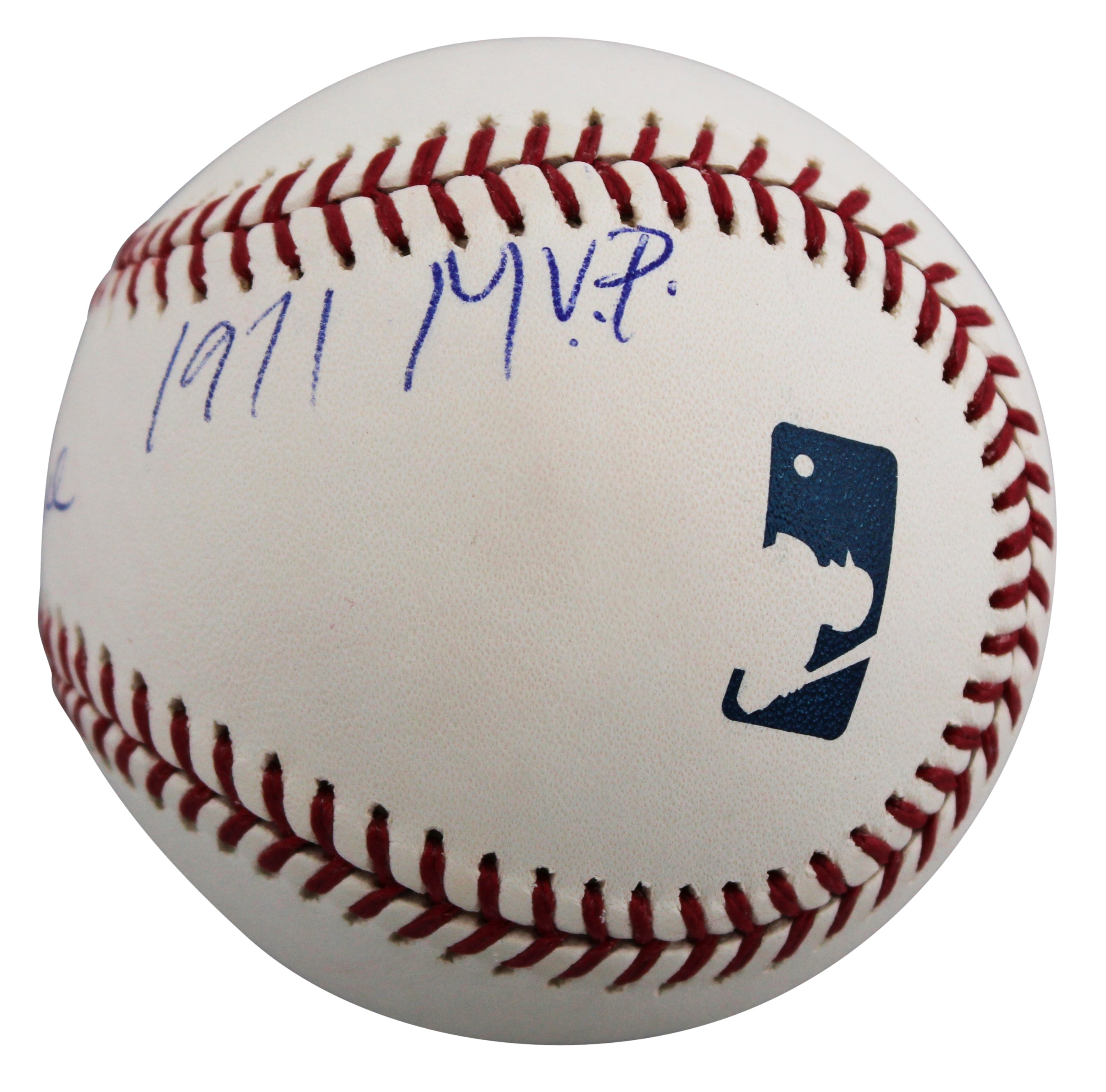 Athletics Vida Blue "71 Cy Young, 71 MVP" Signed OAL Baseball BAS #BU43401