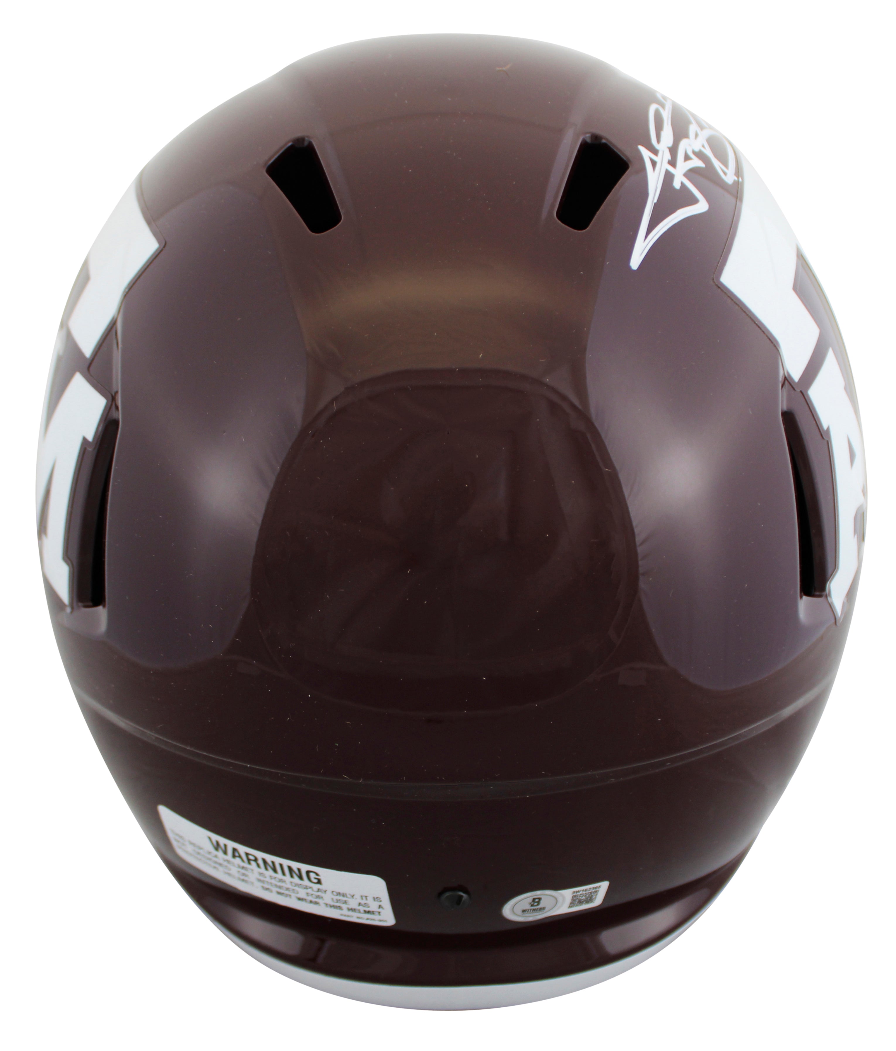 Texas A&M Johnny Manziel "12 HT" Signed F/S Speed Rep Helmet W/ Case BAS Wit 2