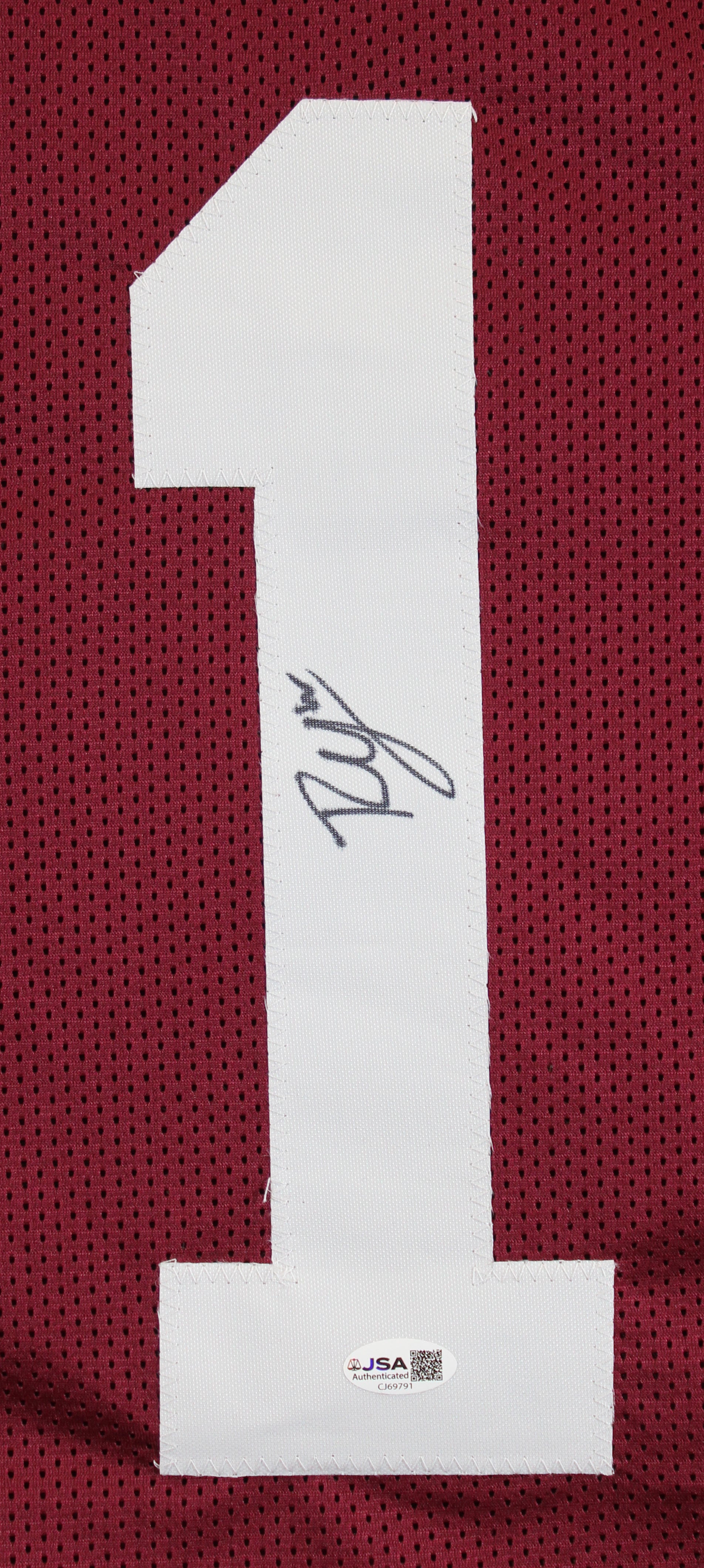 Alabama Ryan Coleman-Williams Authentic Signed Maroon Pro Style Jersey JSA
