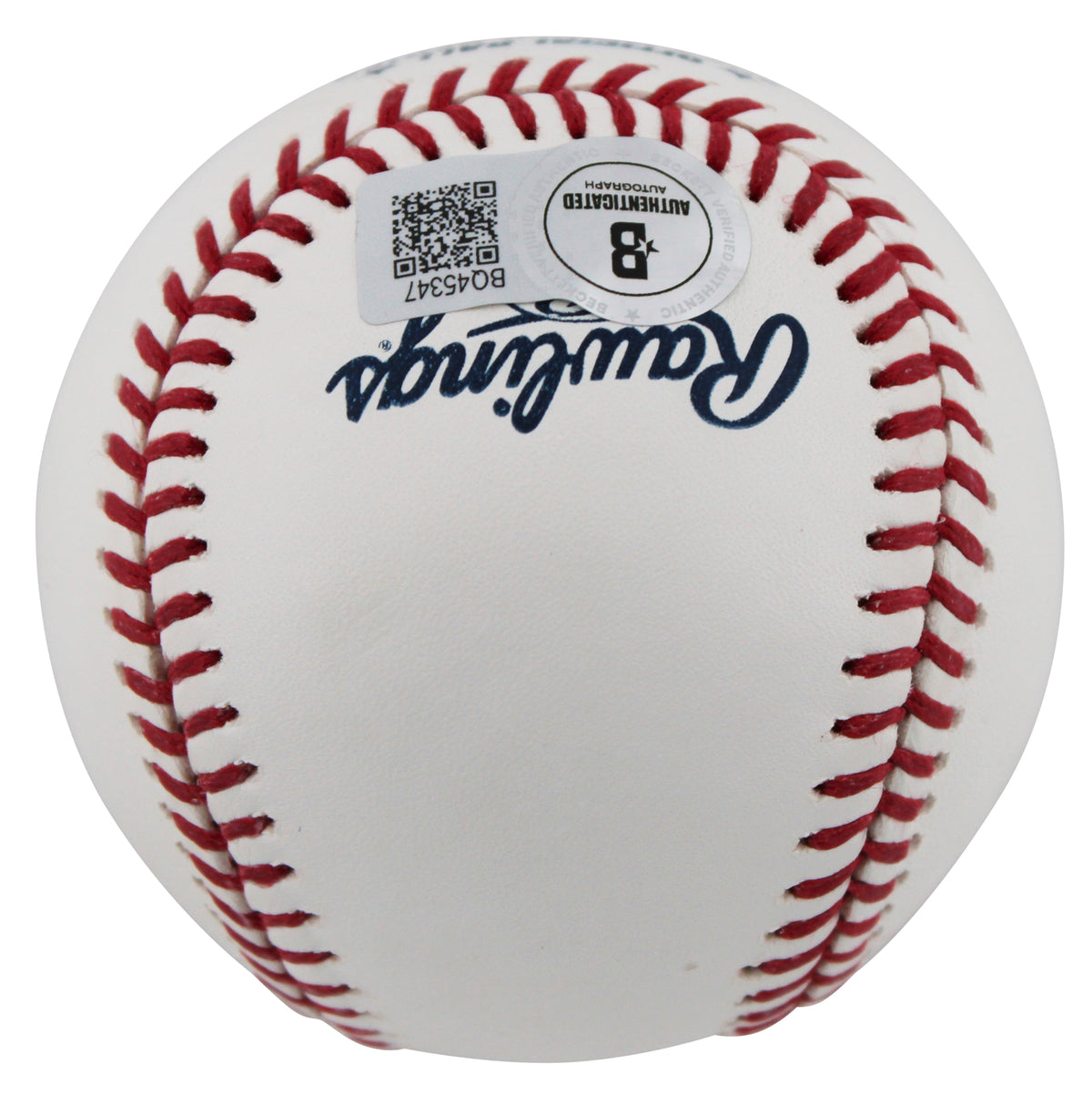 Rangers Cody Bradford Signed 2023 World Series Logo Baseball BAS #BQ45347
