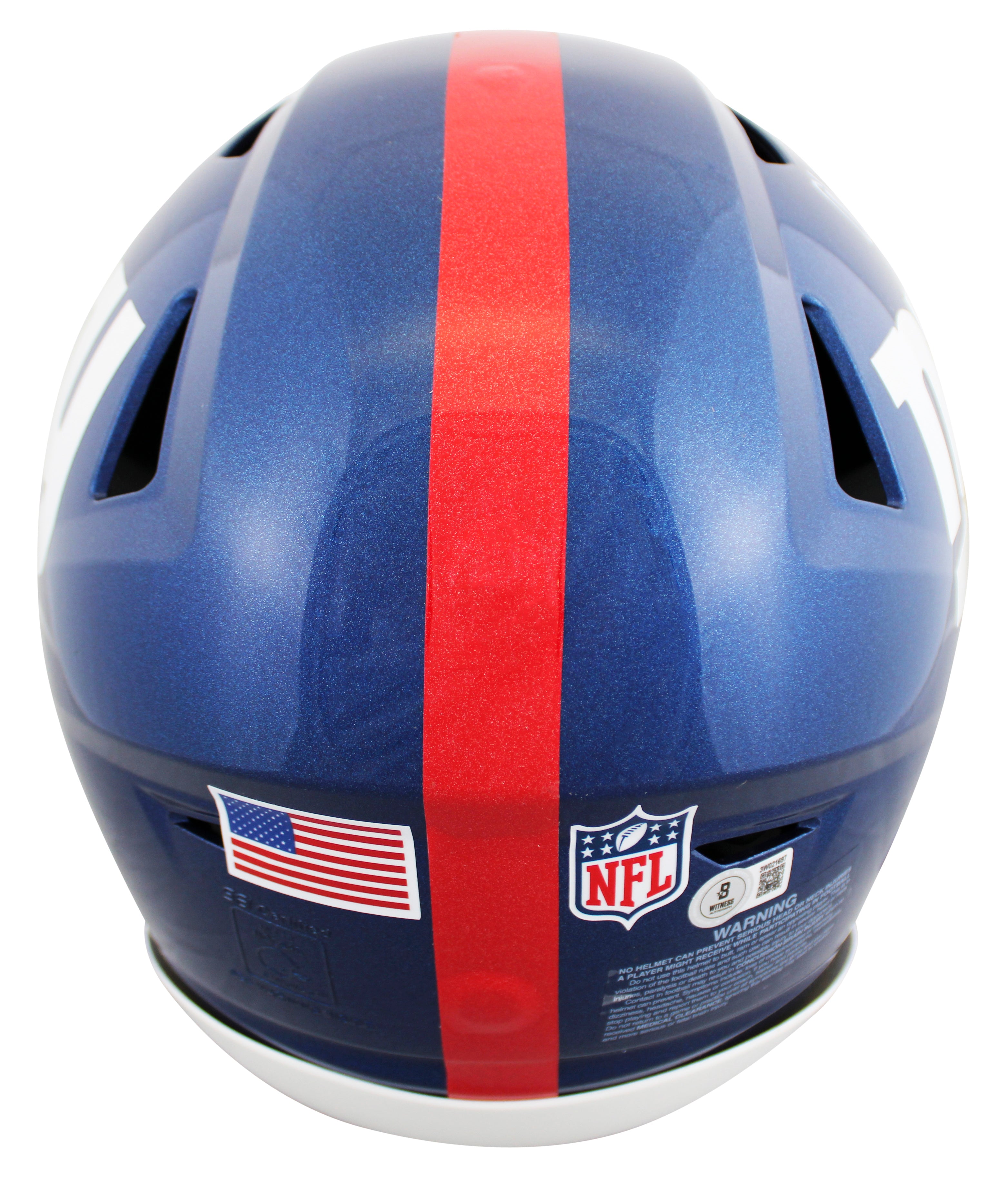 Giants Abdul Carter Authentic Signed Speed Flex Full Size Helmet BAS Witnessed