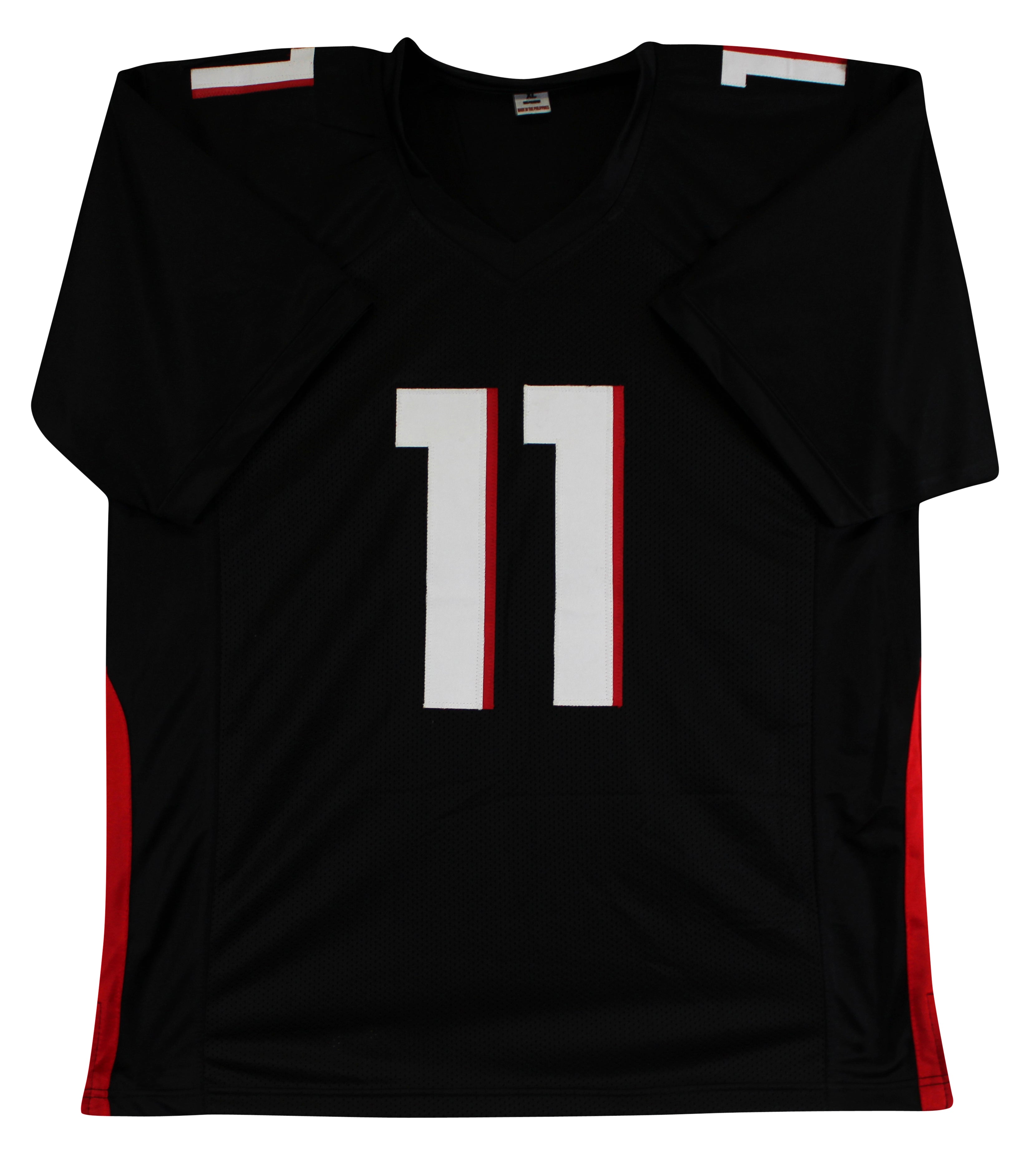 Julio Jones Authentic Signed Black Pro Style Jersey Autographed BAS Witnessed