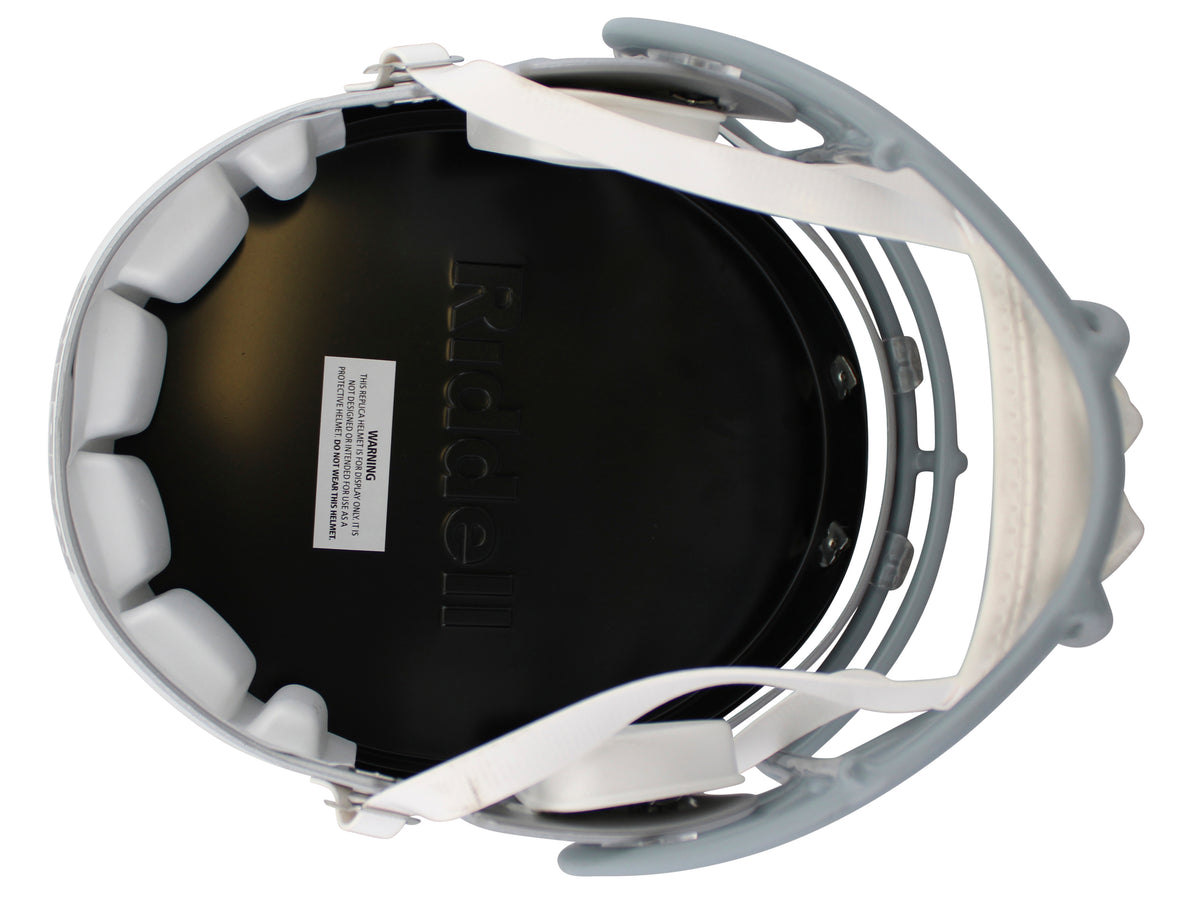 Raiders Maxx Crosby Signed Full Size Speed Rep Helmet Fanatics #QL84450374