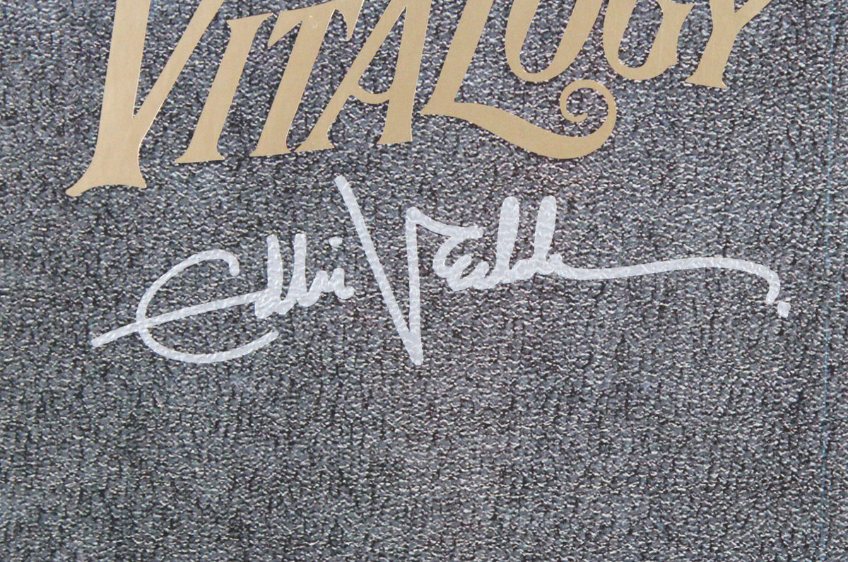 Eddie Vedder Pearl Jam Signed Vitalogy Album Cover W/ Vinyl Auto 10! BAS & JSA