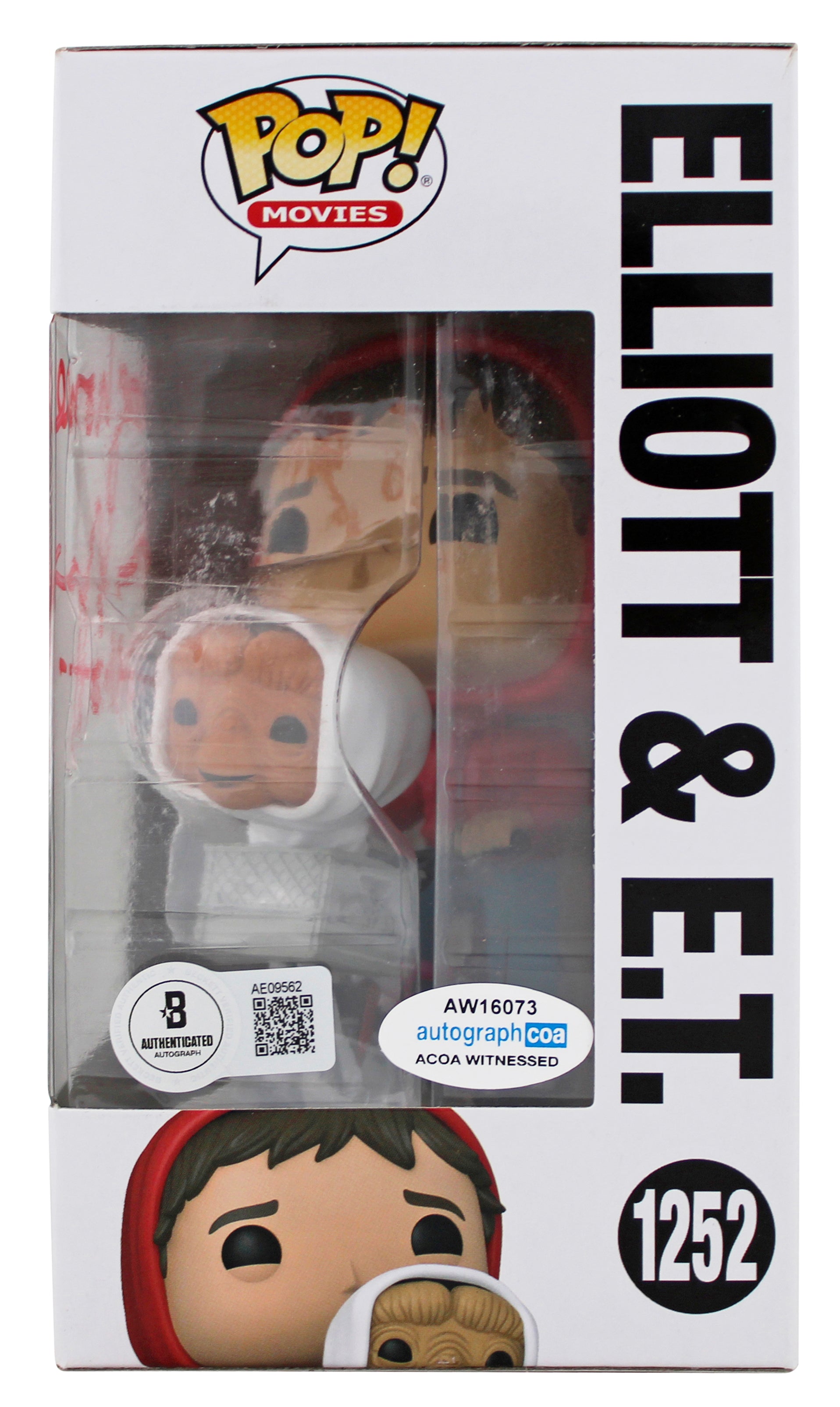 Henry Thomas E.T. "Phone Home, Elliott" Signed #1252 Funko Pop Vinyl Figure BAS