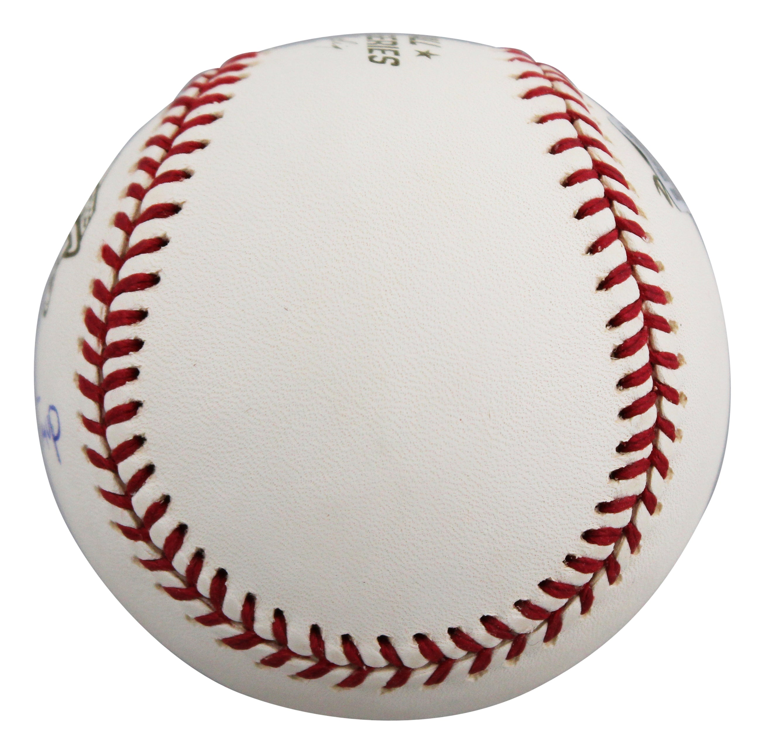 D-Backs Randy Johnson "WS MVP" Signed 2001 WS Logo OML Baseball BAS #BW88063