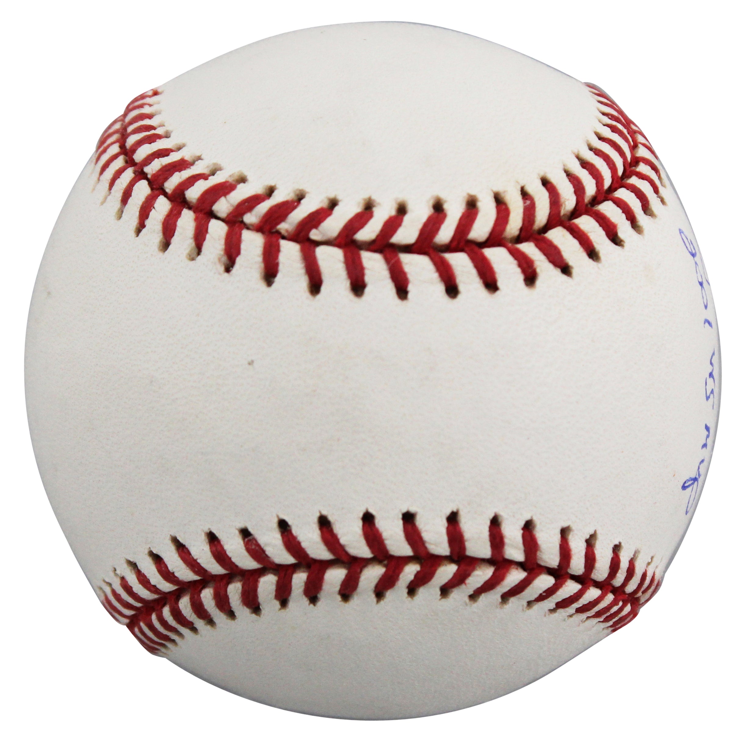 D-Backs Randy Johnson "WS MVP" Signed 2001 WS Logo OML Baseball BAS #BW88062