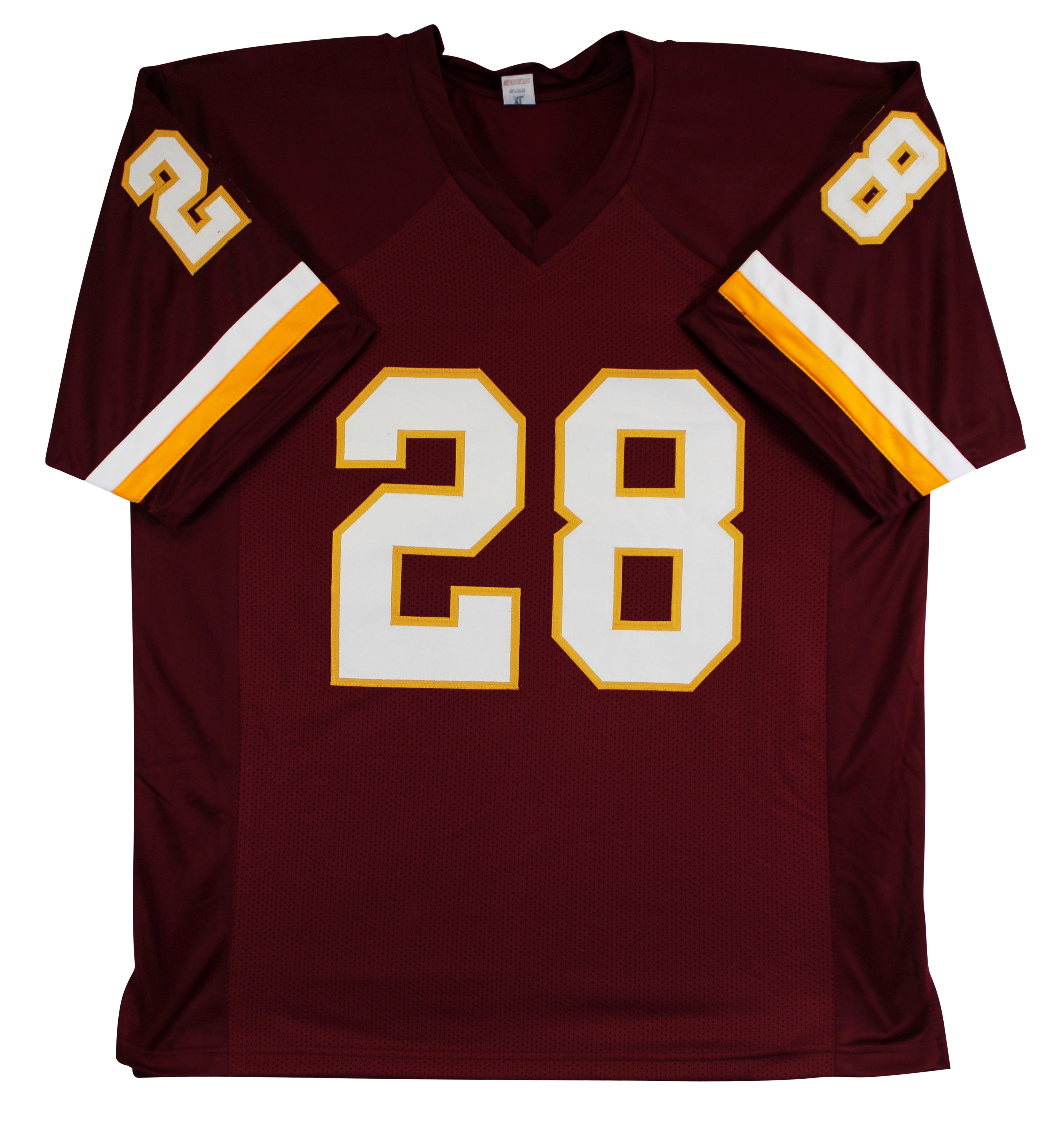 Darrell Green "Career Stat" Authentic Signed Maroon Pro Style Jersey BAS Witness