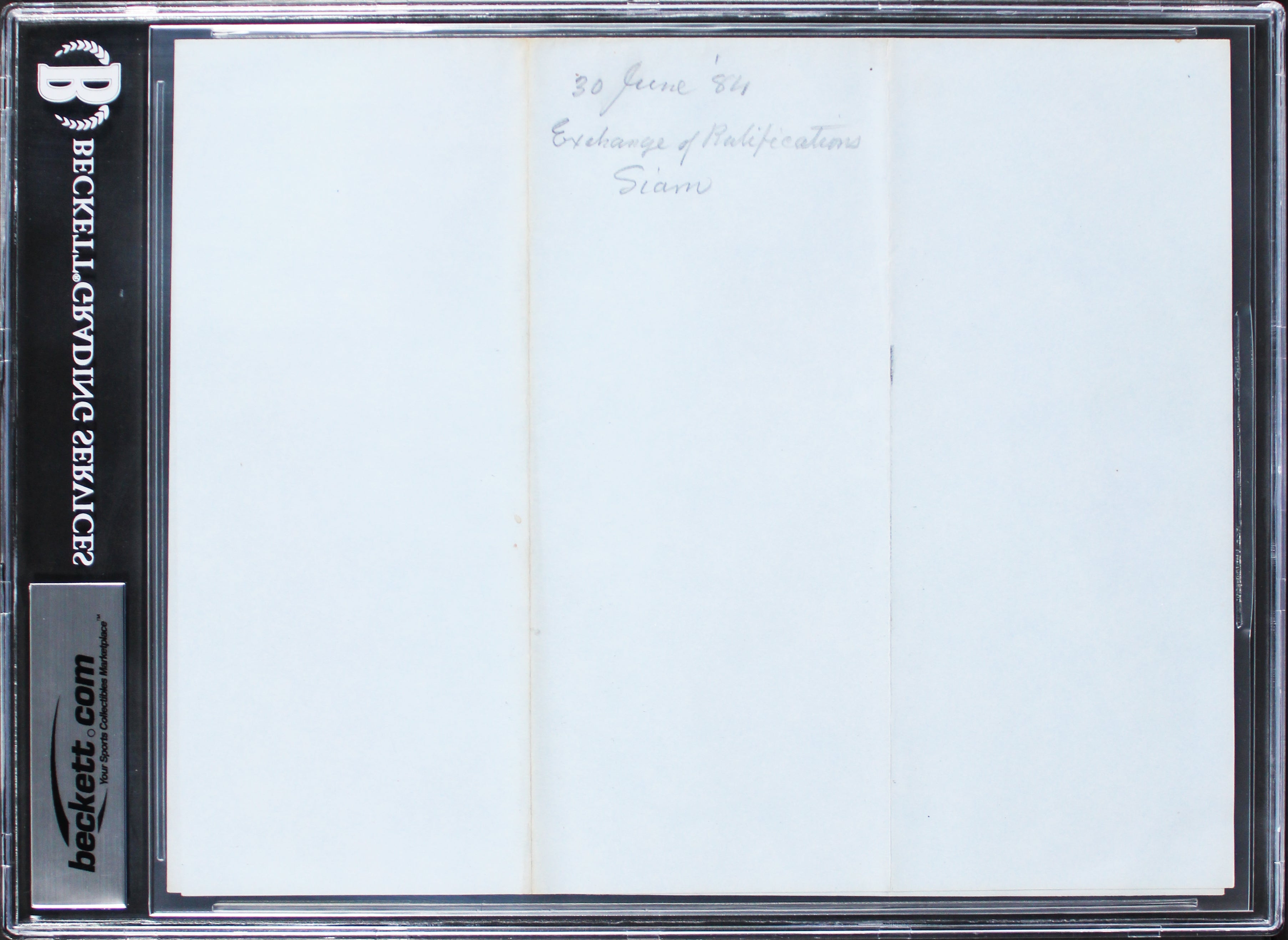 Chester A. Arthur Signed 8x10 1884 Alcohol Sales Agreement Document BAS Slab