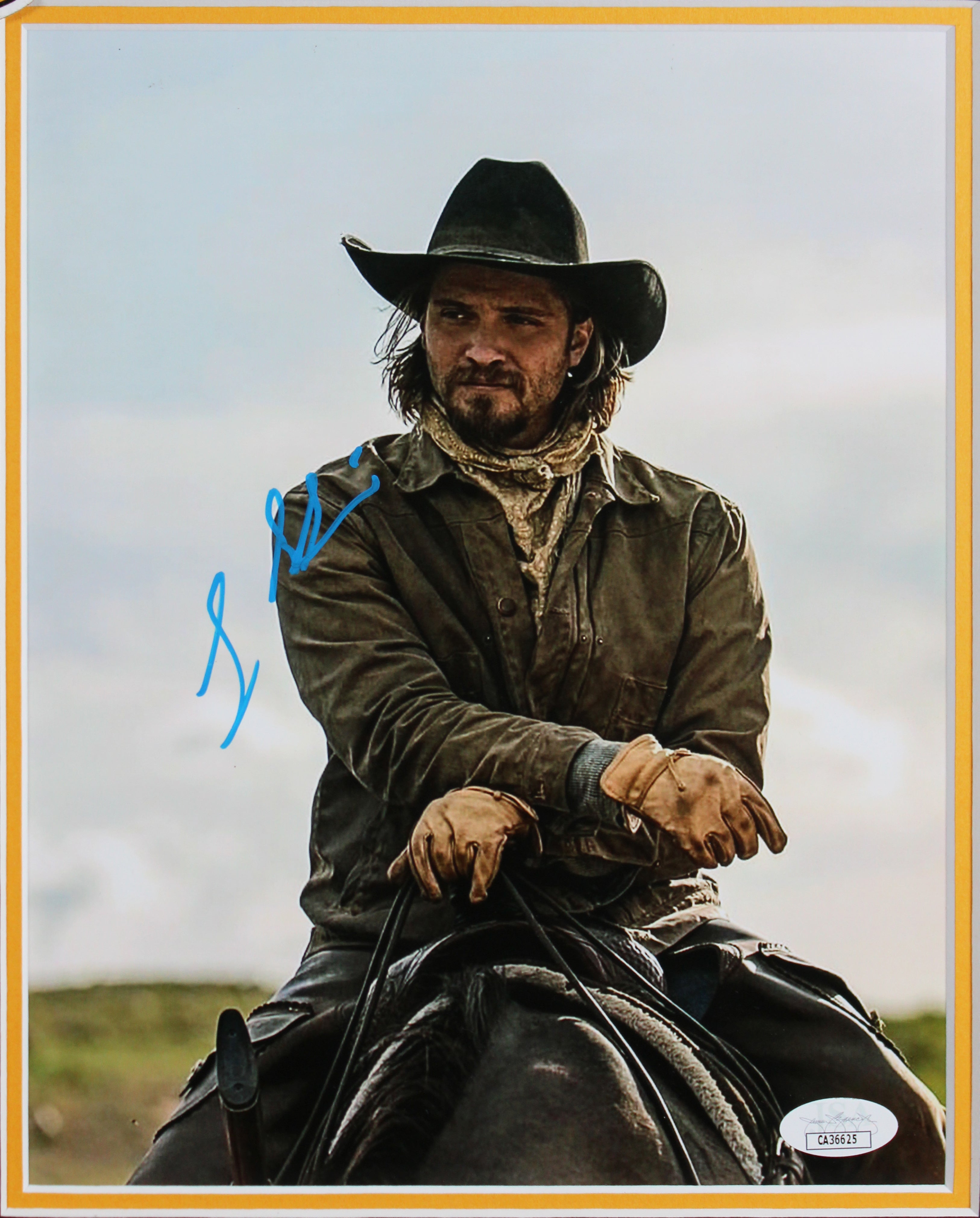 Luke Grimes Yellowstone Authentic Signed 8x10 Framed Photo JSA #CA36625