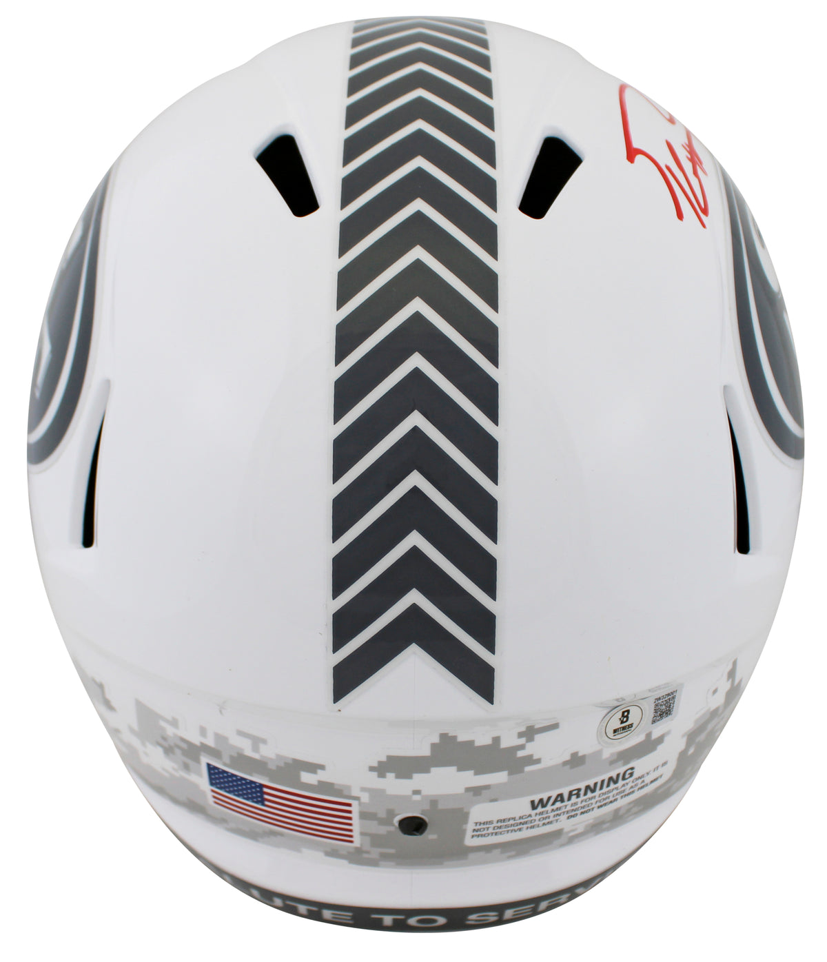 49ers George Kittle Signed STS III Full Size Speed Rep Helmet W/ Case BAS Wit